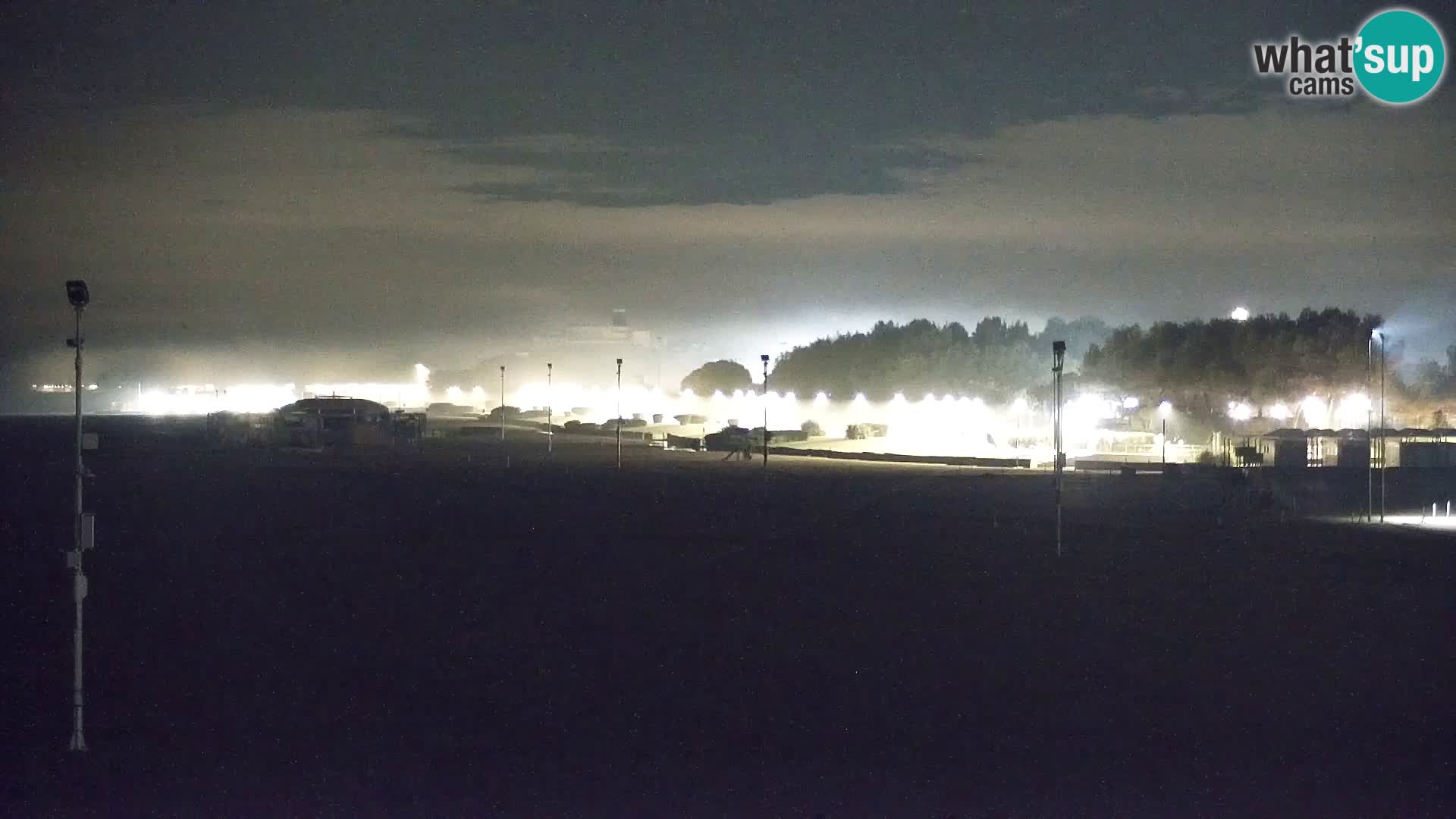 La plage de Bibione webcam en direct | Italien