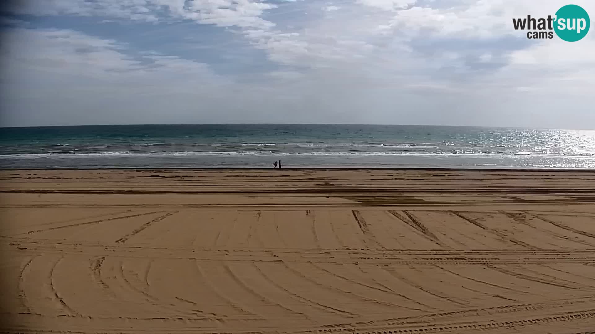 La plage de Bibione webcam en direct | Italien
