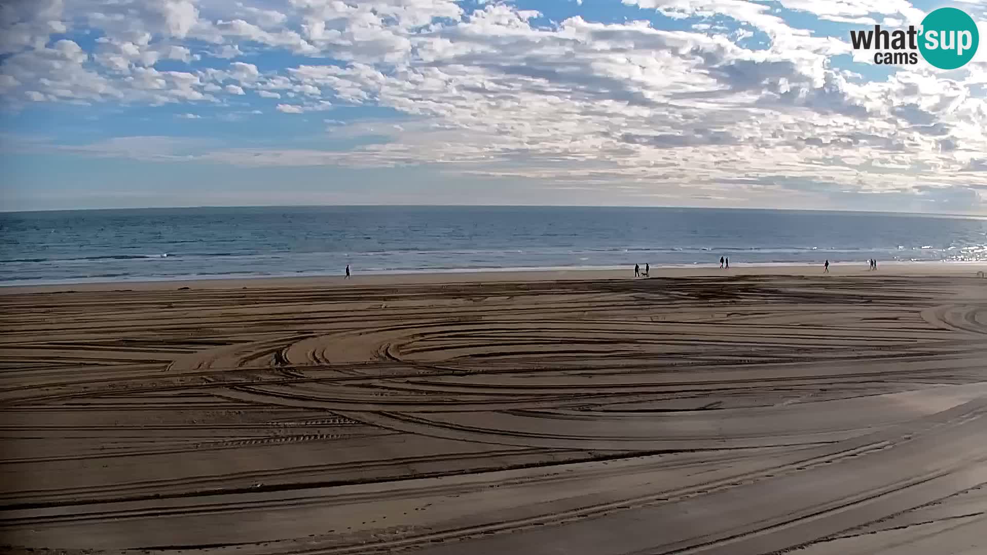La plage de Bibione webcam en direct | Italien