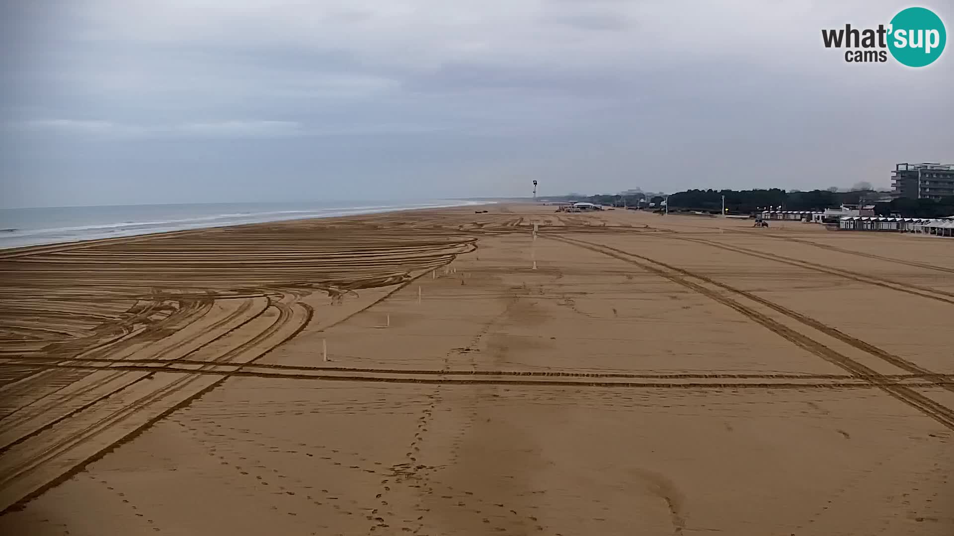 La plage de Bibione webcam en direct | Italien