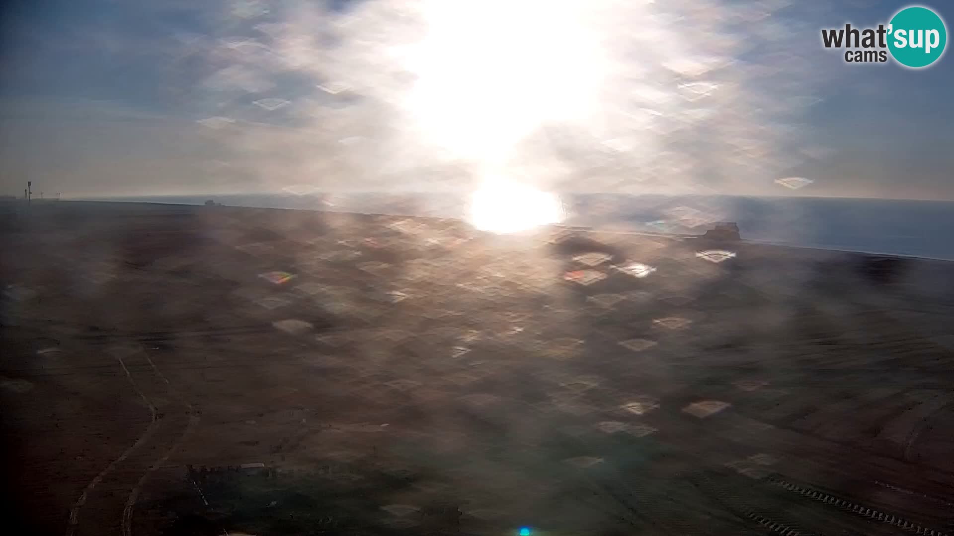 La plage de Bibione webcam en direct | Italien