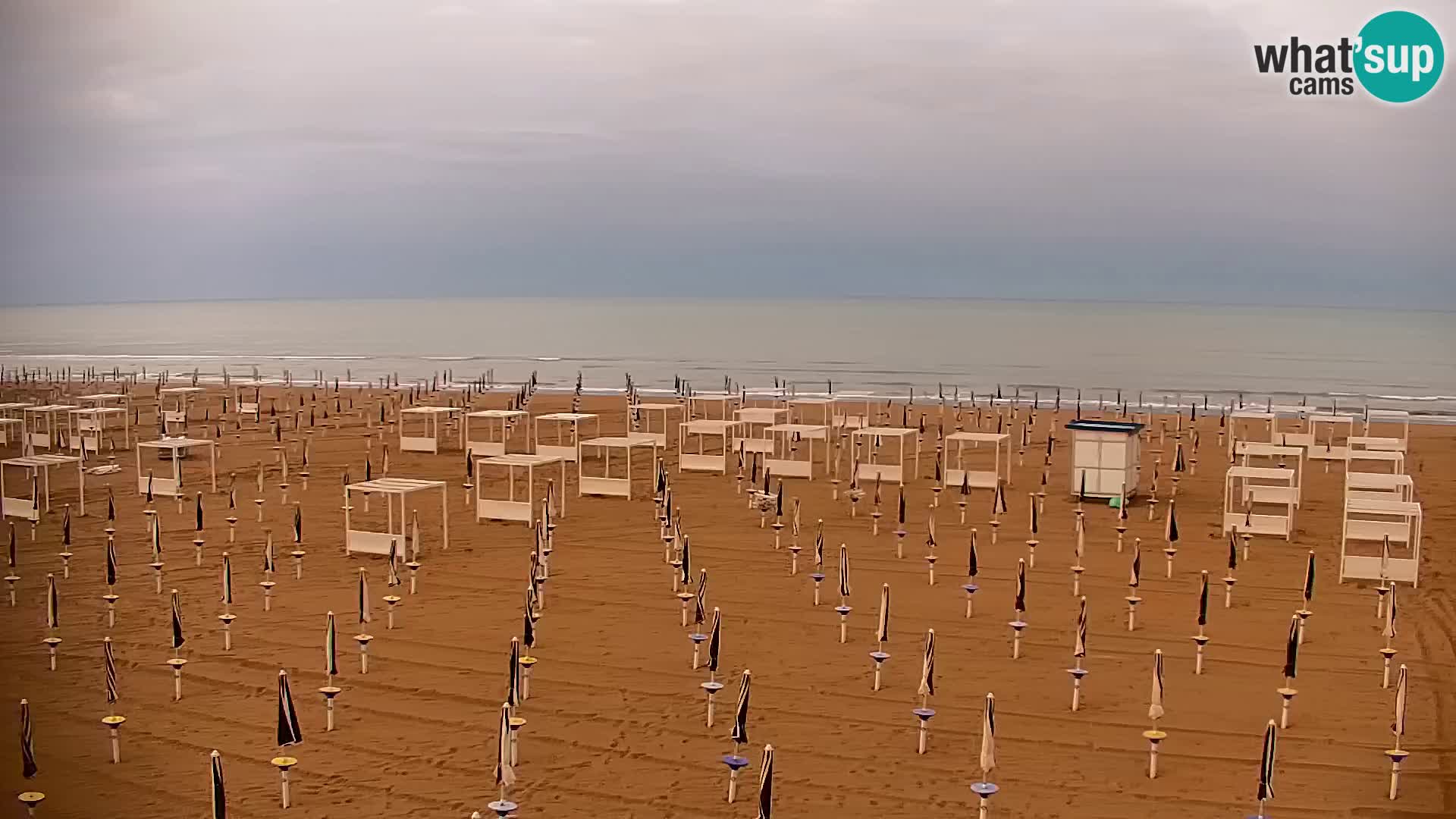 La plage de Bibione webcam en direct | Italien