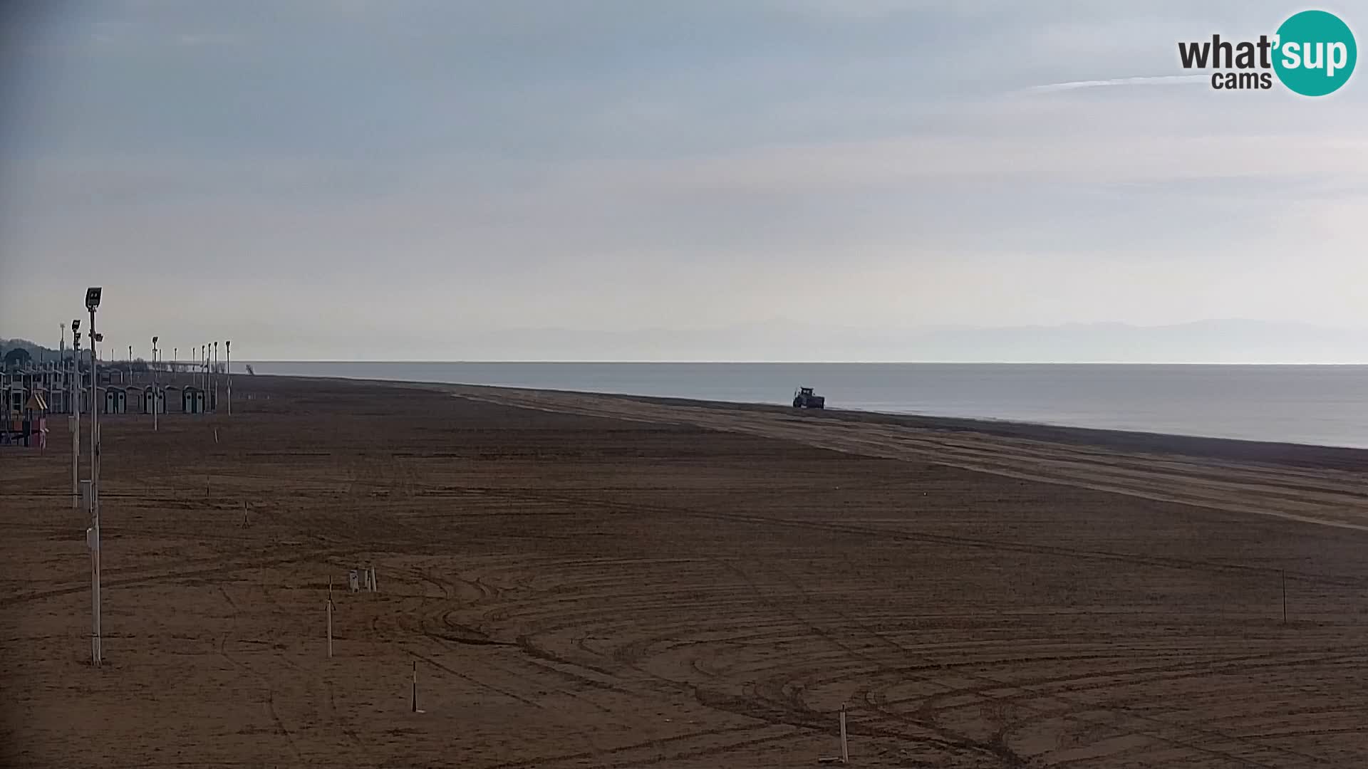 La plage de Bibione webcam en direct | Italien