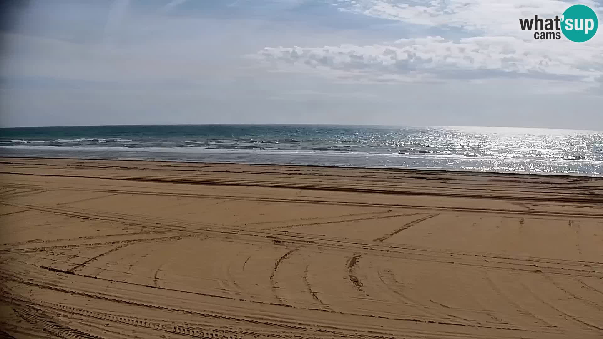 La plage de Bibione webcam en direct | Italien