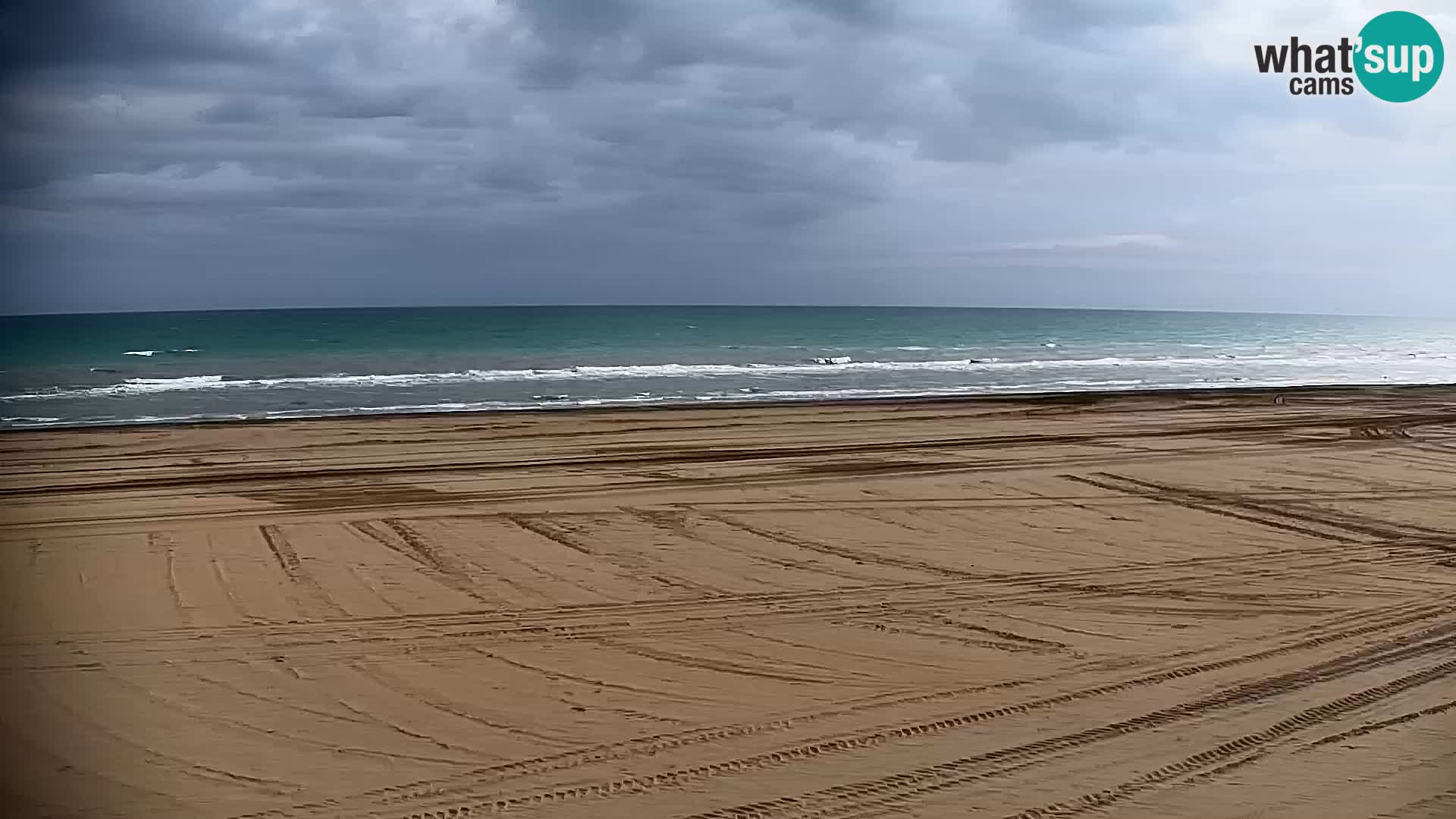 La plage de Bibione webcam en direct | Italien