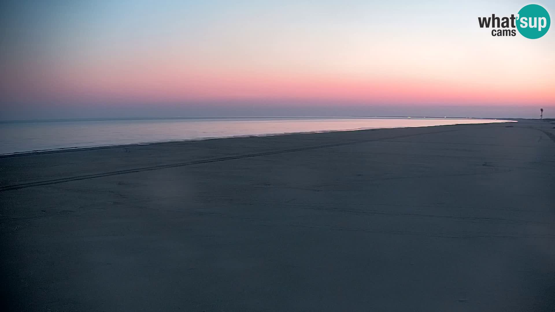 La plage de Bibione webcam en direct | Italien