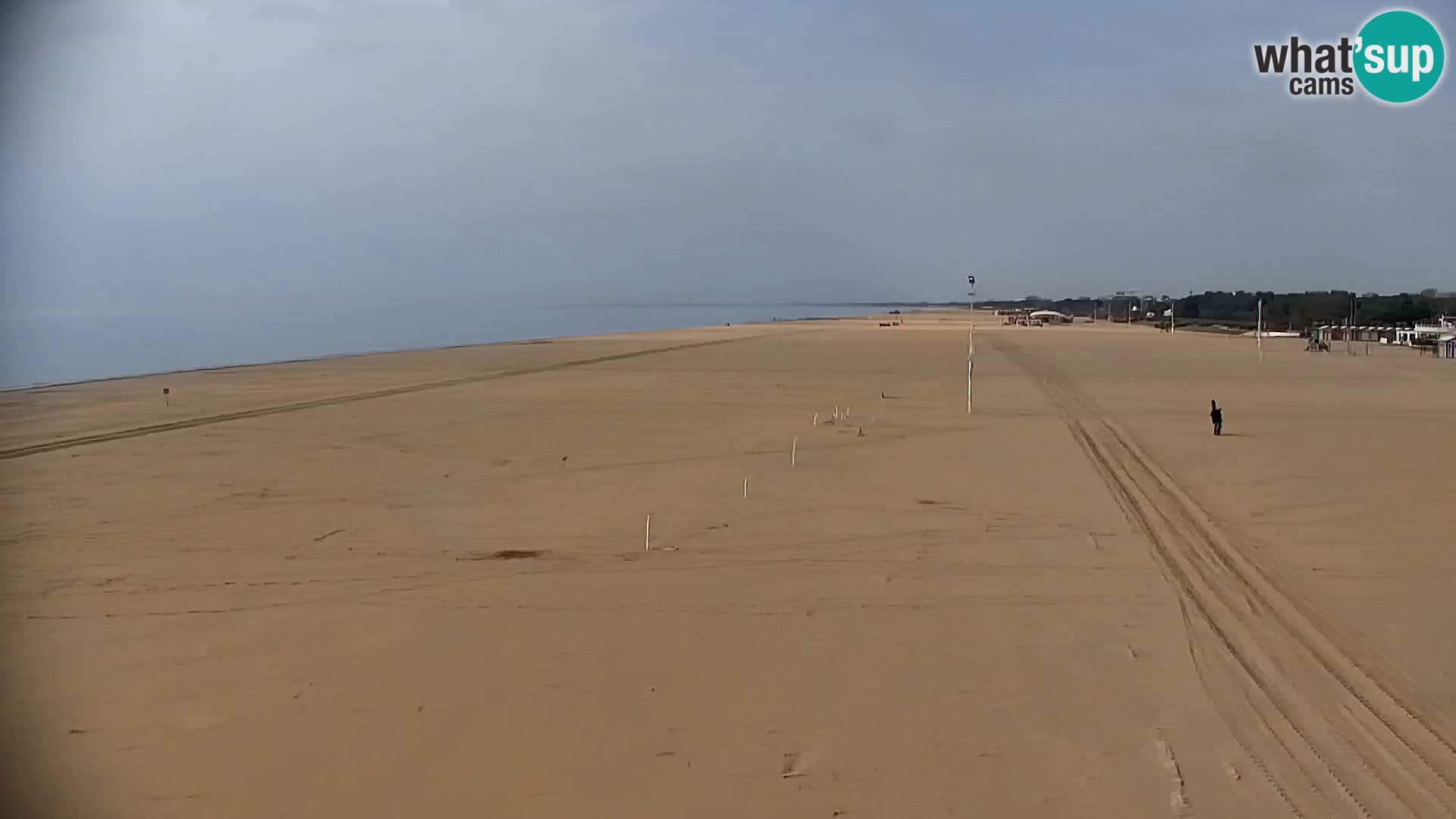 La plage de Bibione webcam en direct | Italien