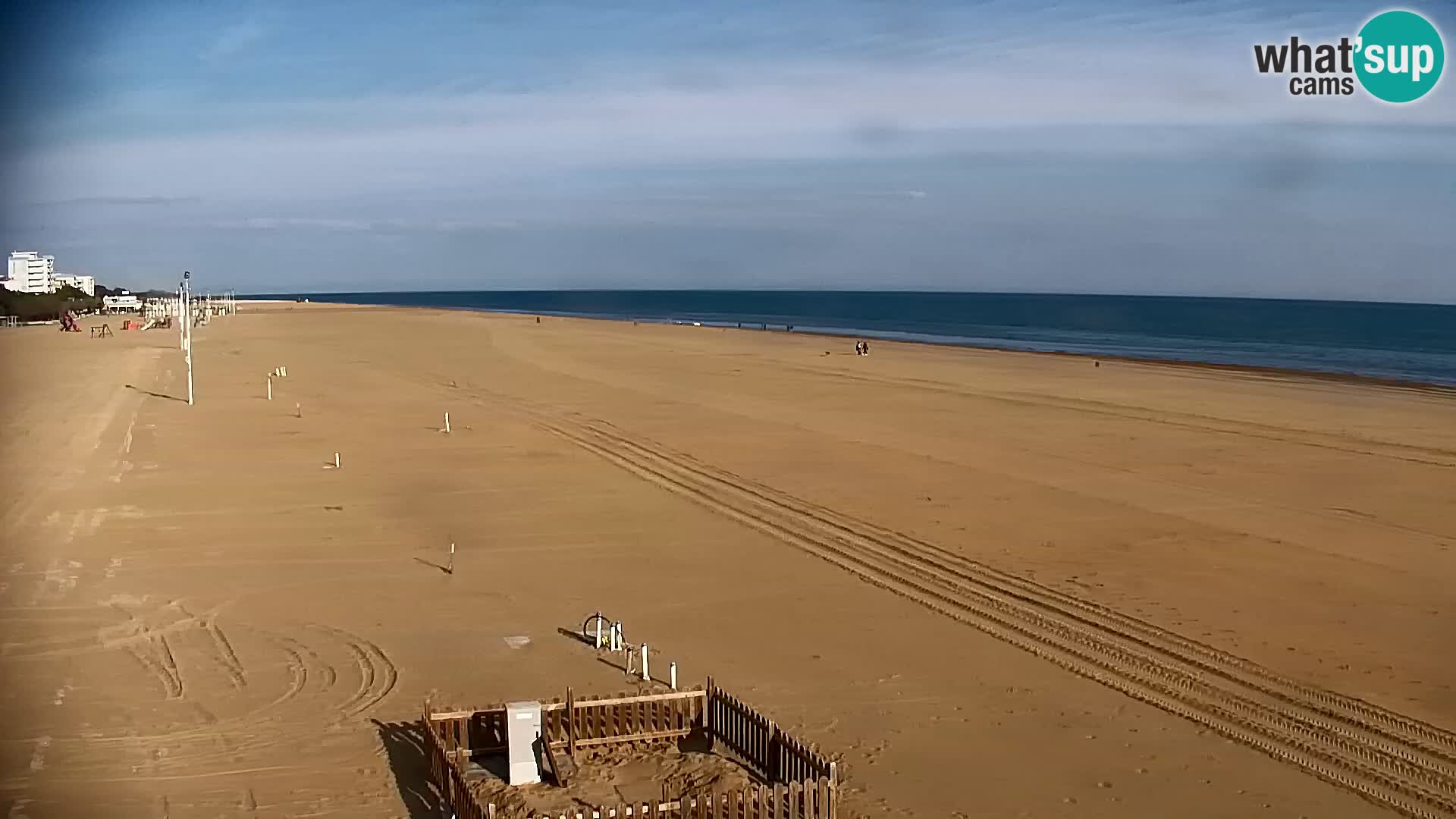La plage de Bibione webcam en direct | Italien