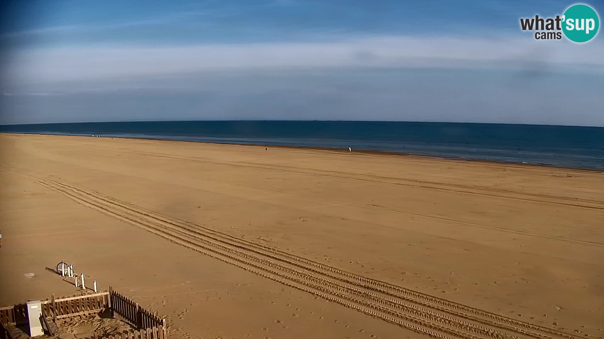 La plage de Bibione webcam en direct | Italien