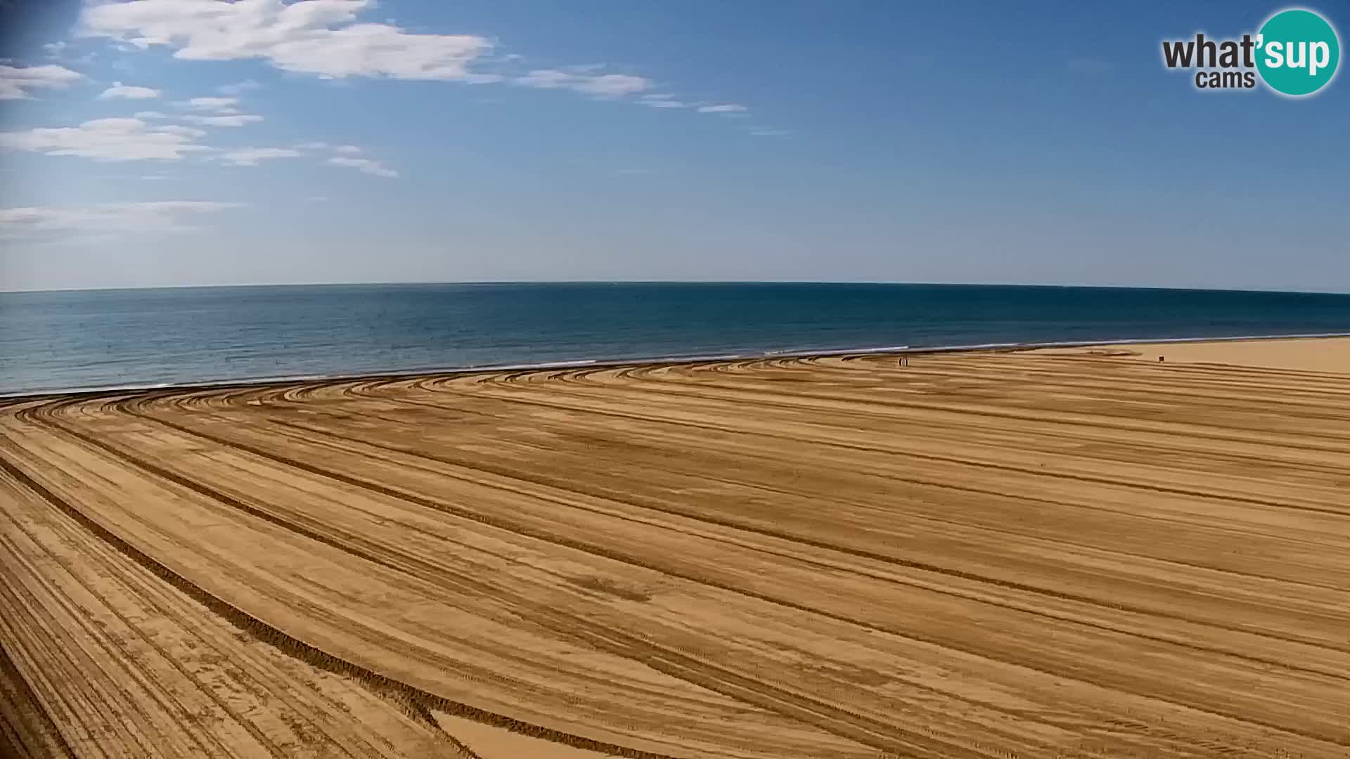 La plage de Bibione webcam en direct | Italien