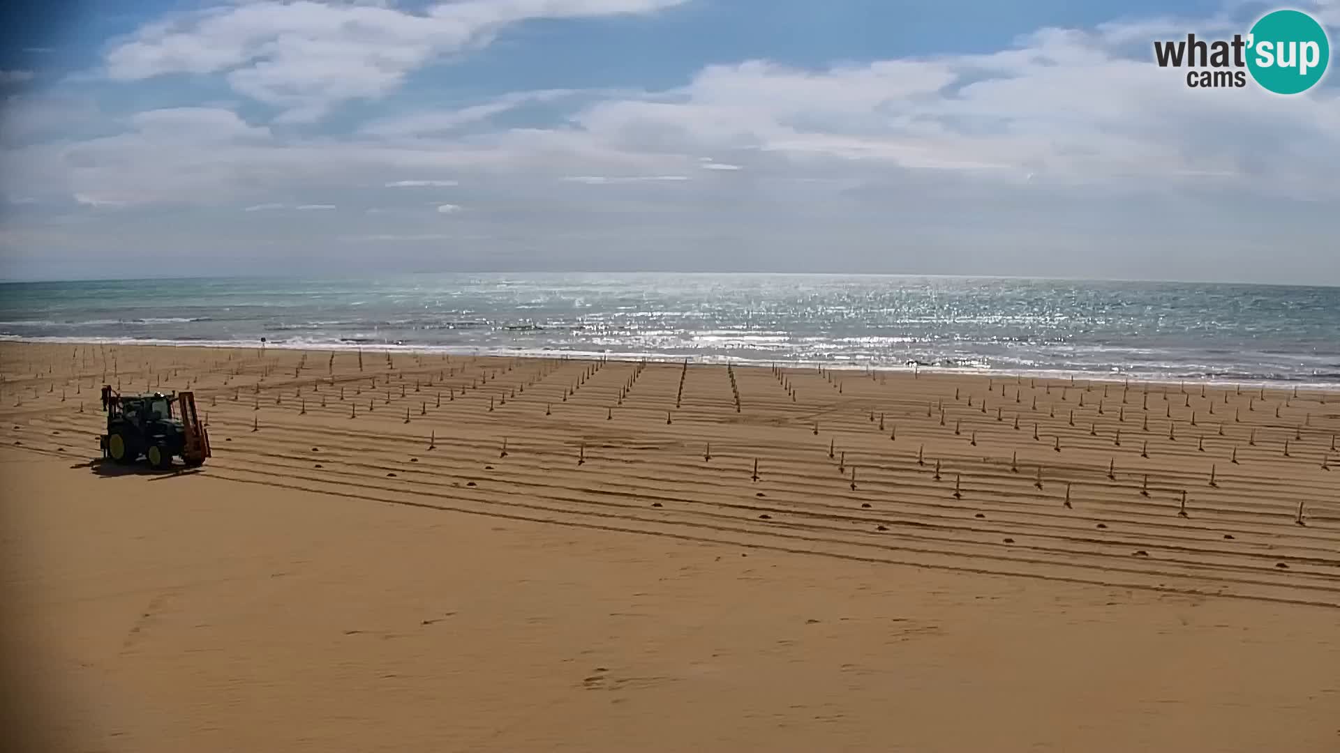 La plage de Bibione webcam en direct | Italien