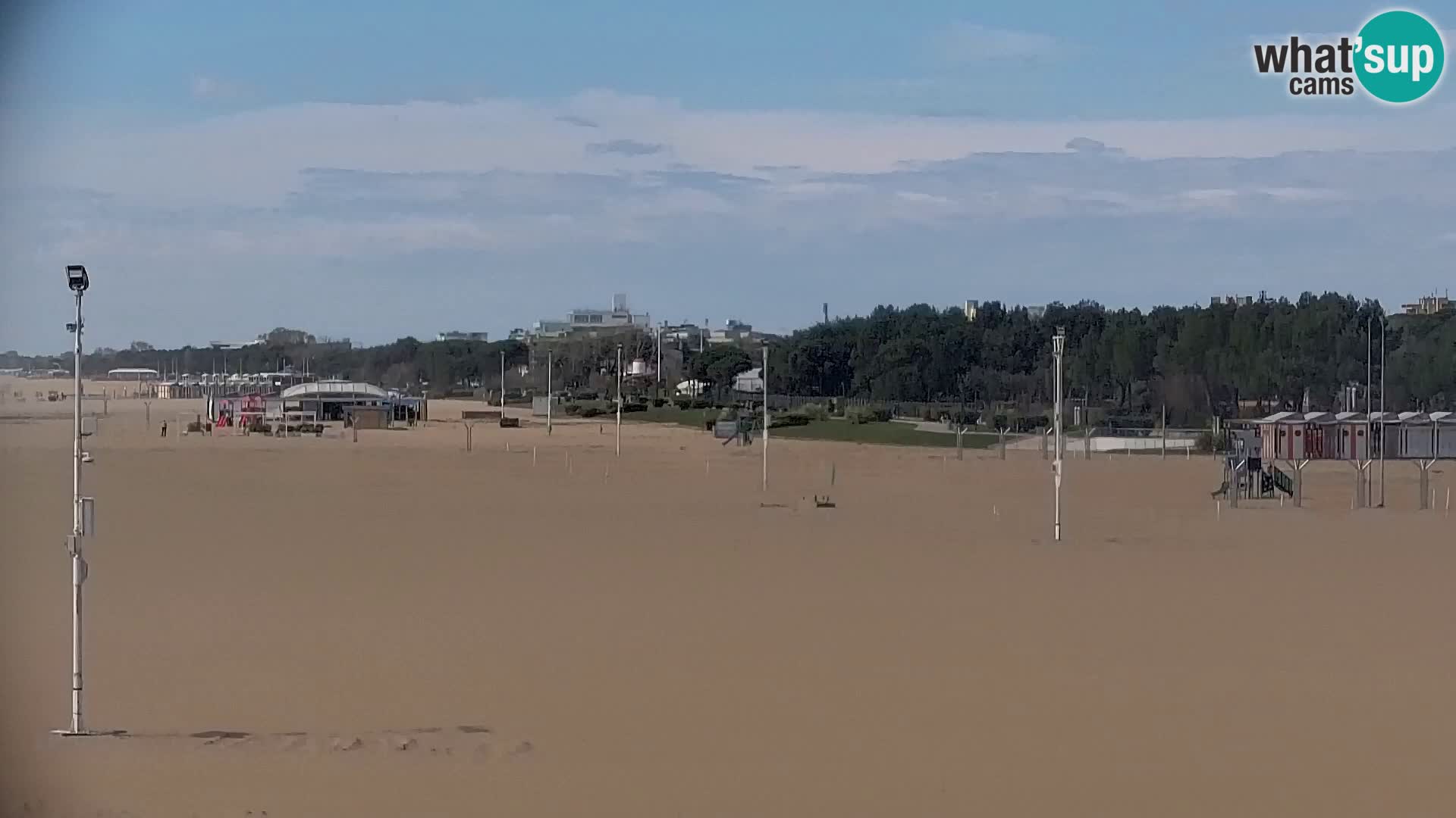 Kamera v živo plaža Bibione