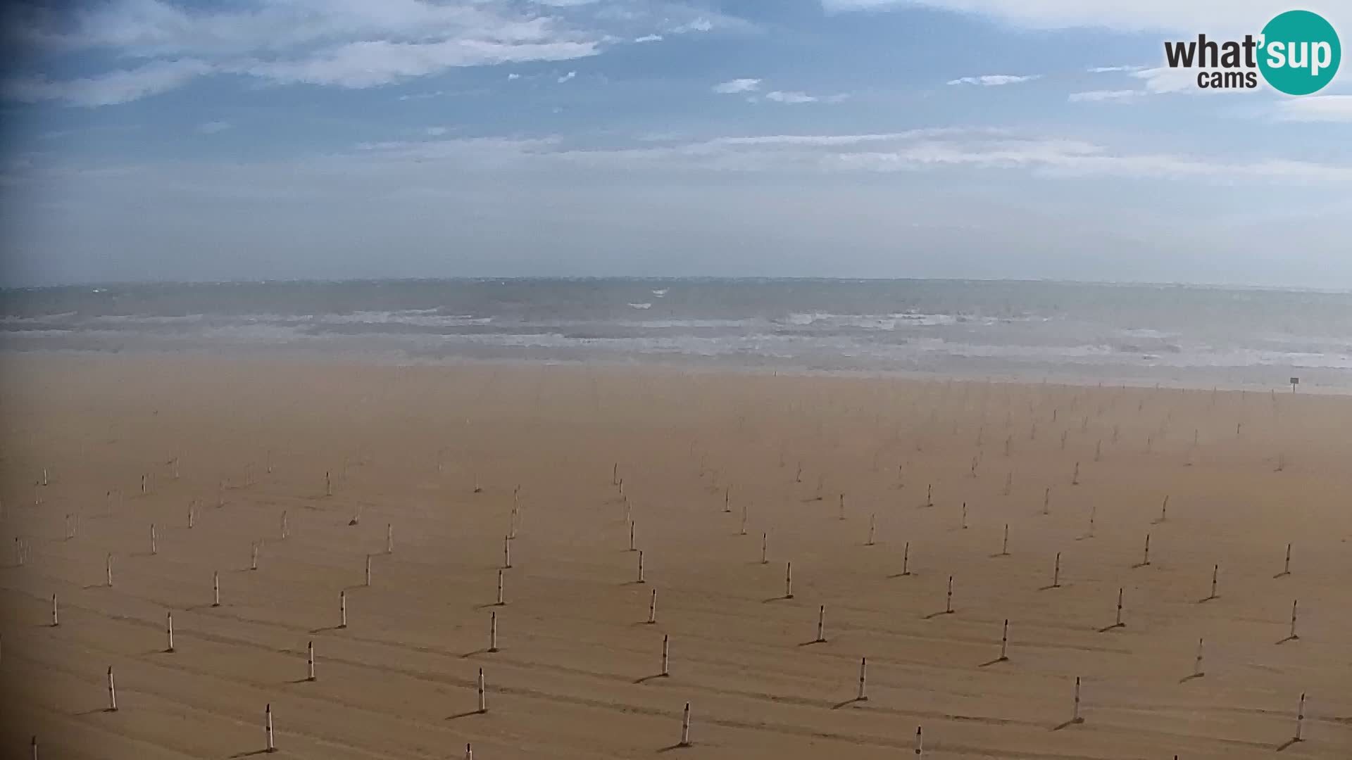 La plage de Bibione webcam en direct | Italien