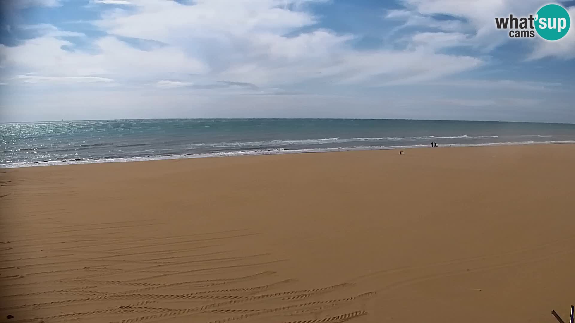 La plage de Bibione webcam en direct | Italien