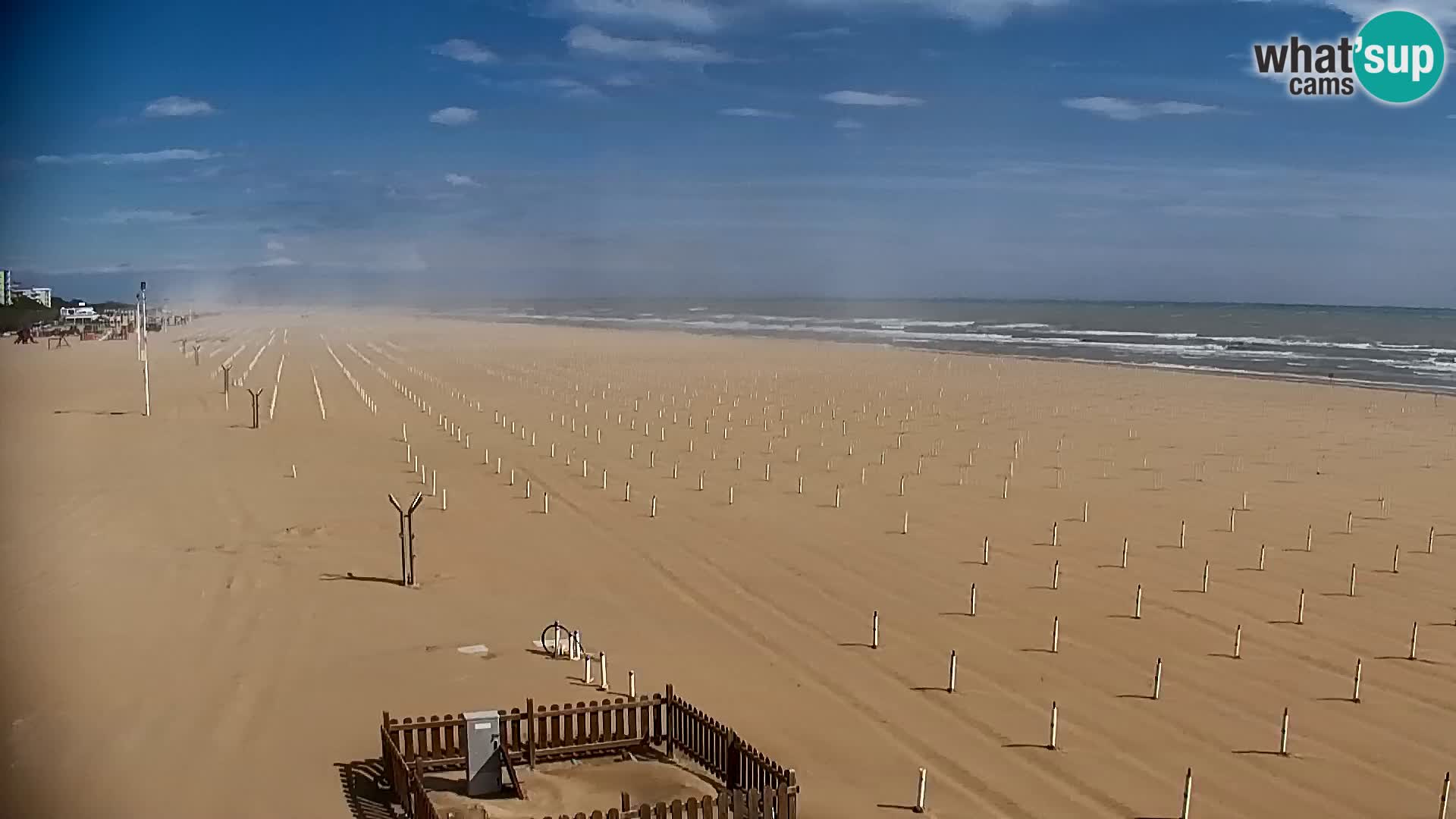 La plage de Bibione webcam en direct | Italien