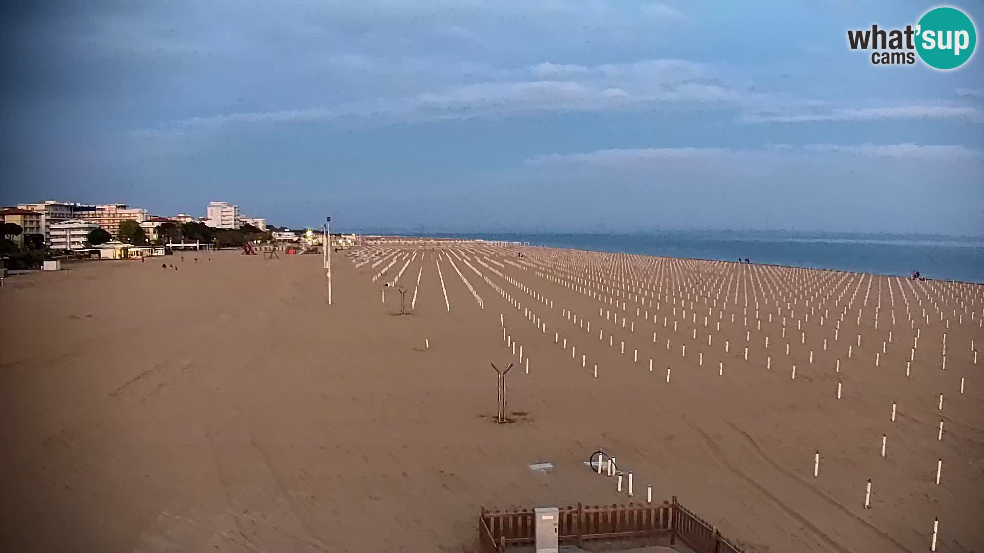 La plage de Bibione webcam en direct | Italien