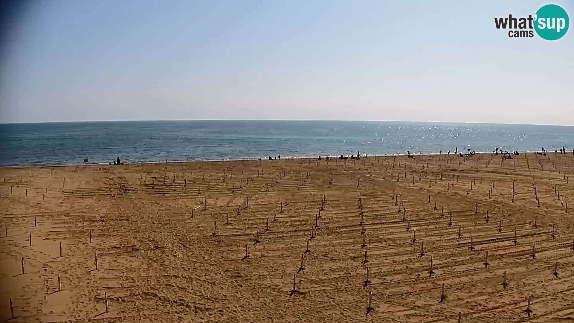La plage de Bibione webcam en direct | Italien