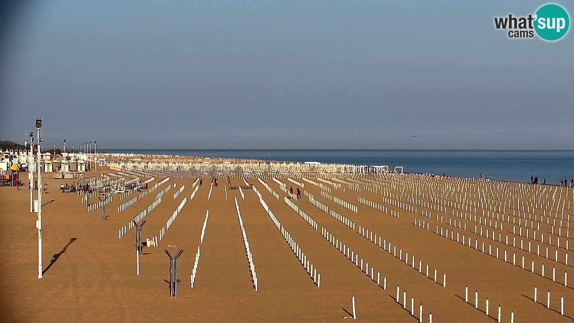 La plage de Bibione webcam en direct | Italien