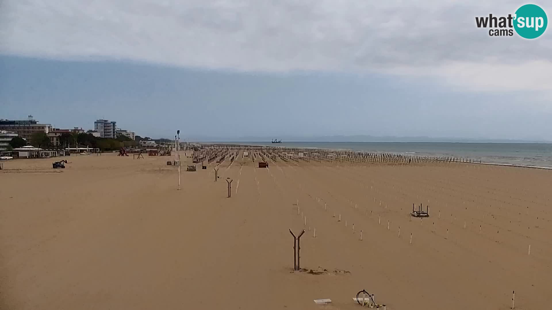 La plage de Bibione webcam en direct | Italien