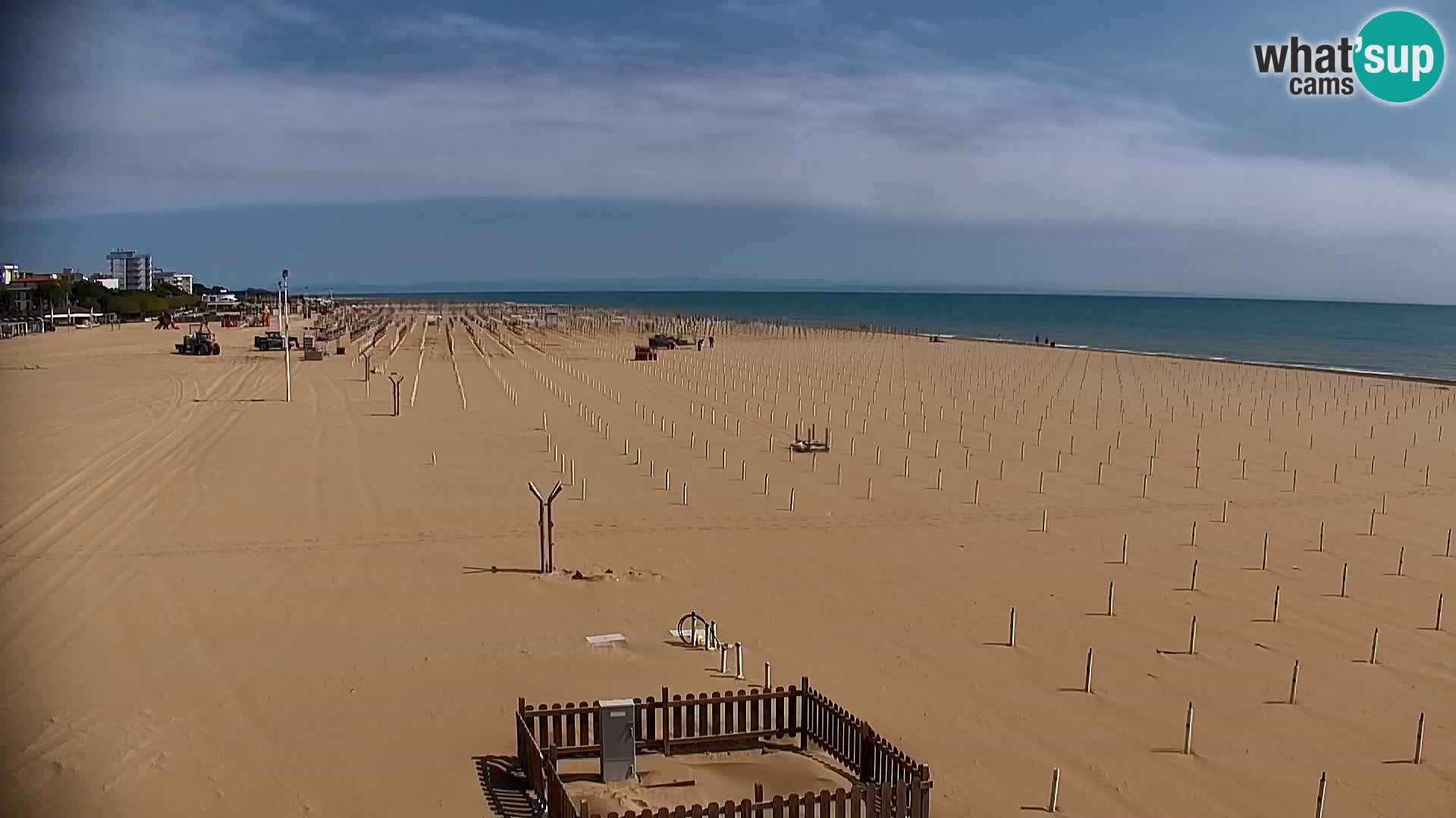 La plage de Bibione webcam en direct | Italien