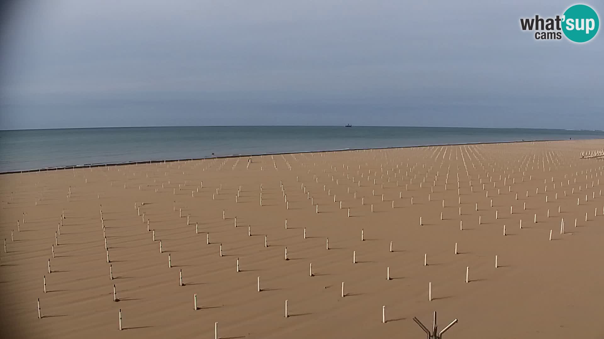 La plage de Bibione webcam en direct | Italien