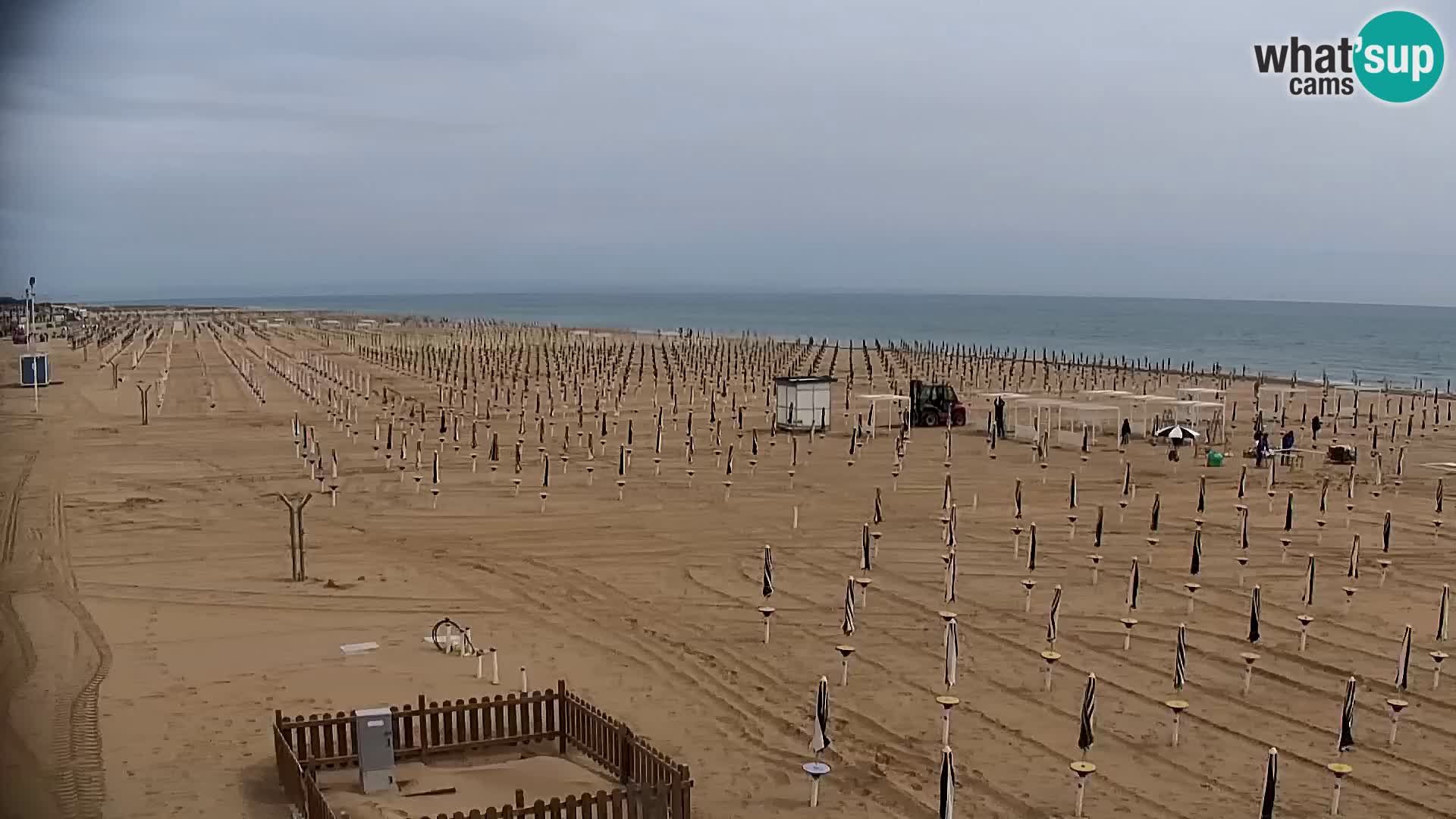 La plage de Bibione webcam en direct | Italien