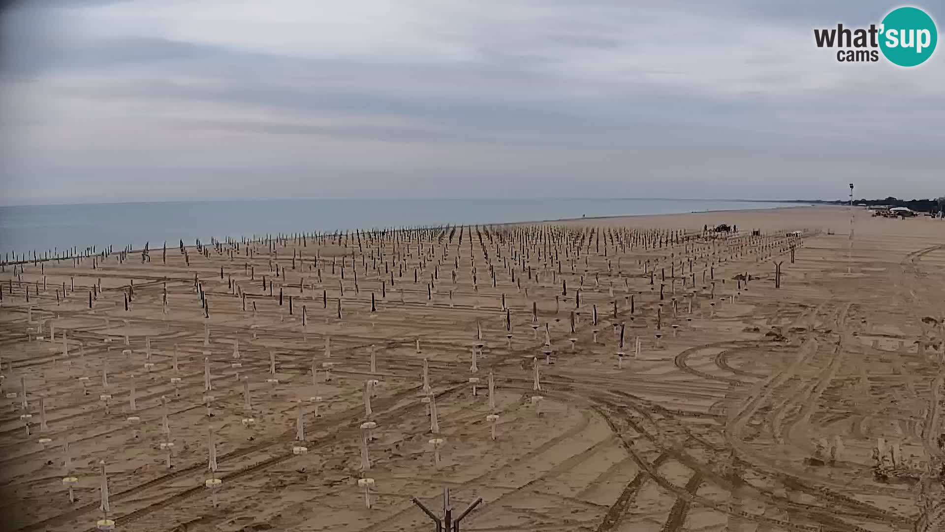 La plage de Bibione webcam en direct | Italien