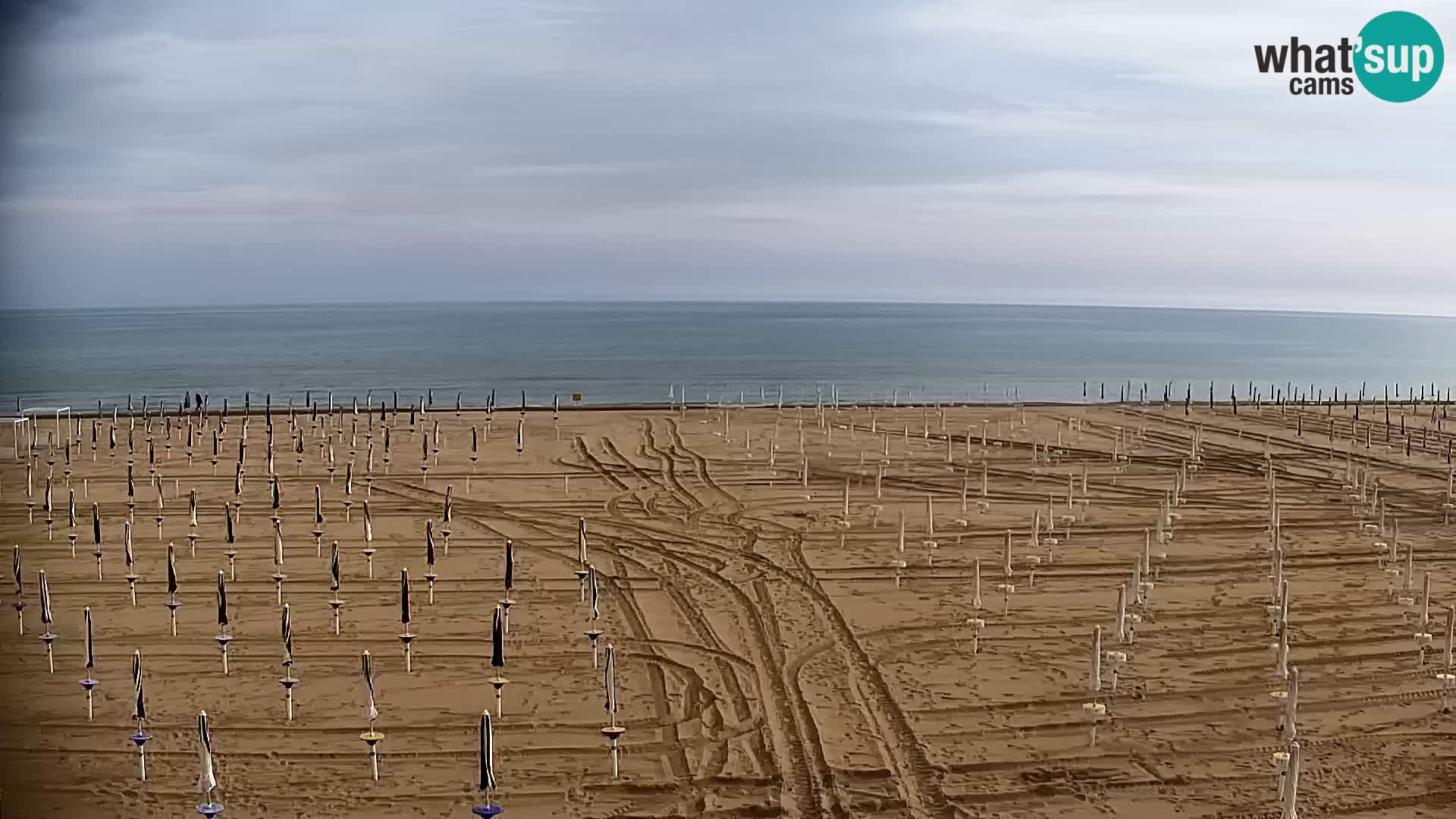 La plage de Bibione webcam en direct | Italien