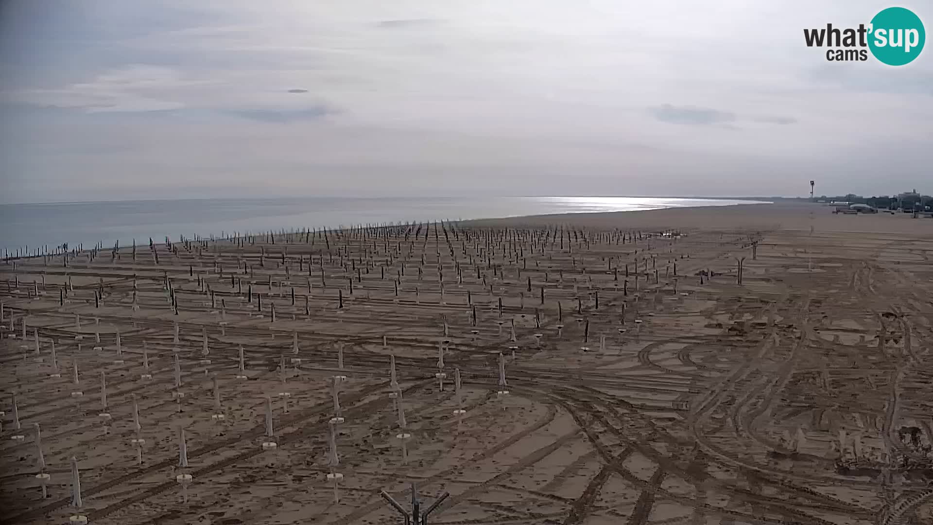 La plage de Bibione webcam en direct | Italien
