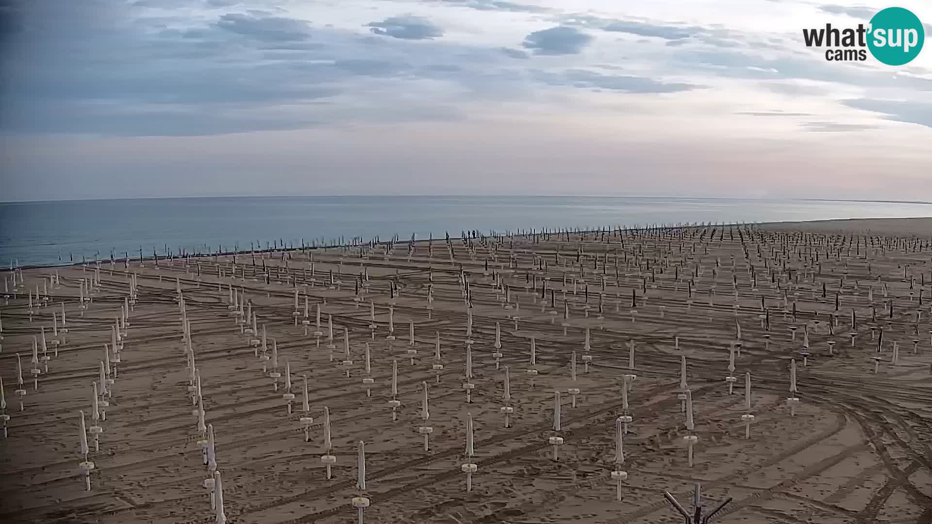 La plage de Bibione webcam en direct | Italien