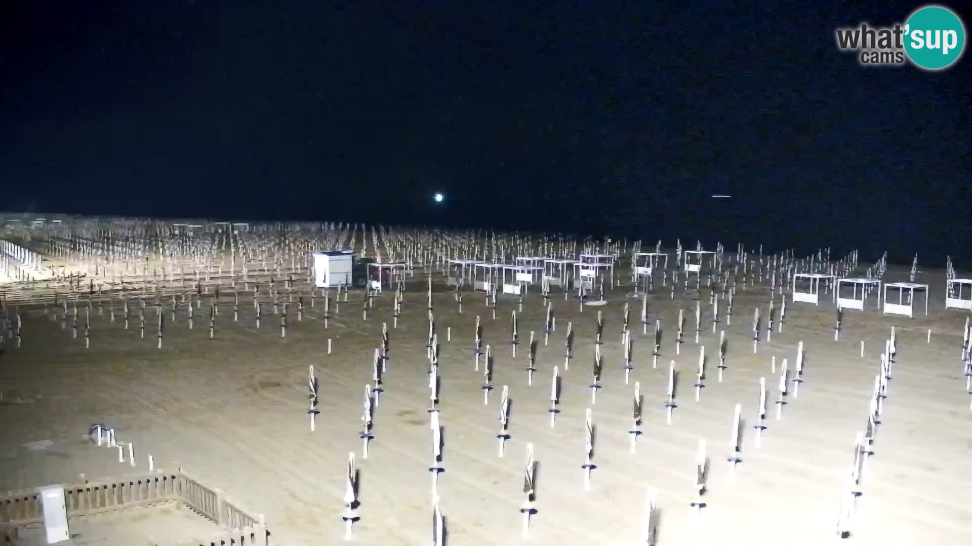 La plage de Bibione webcam en direct | Italien