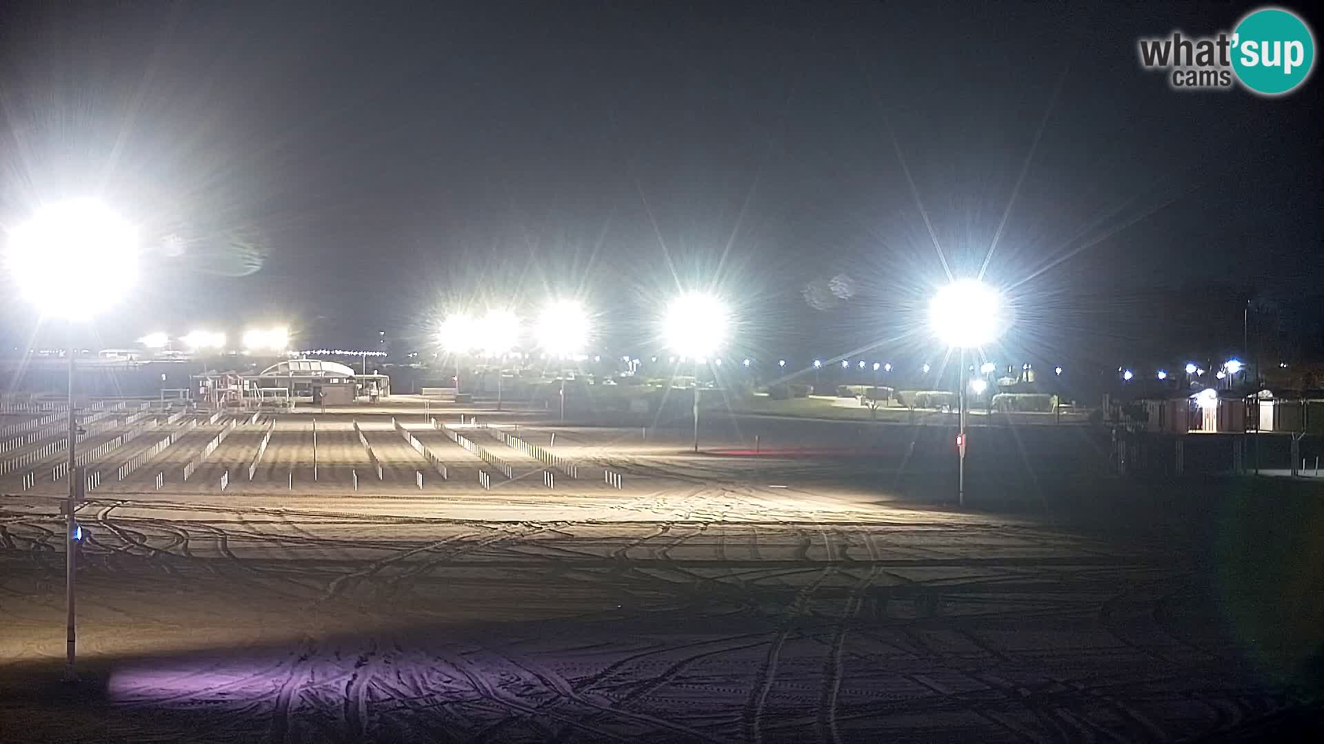 La plage de Bibione webcam en direct | Italien