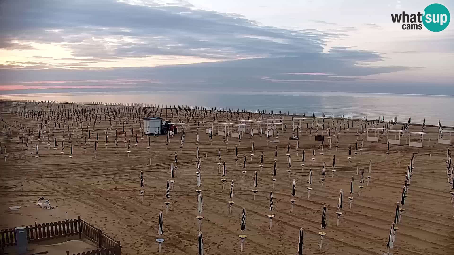 La plage de Bibione webcam en direct | Italien
