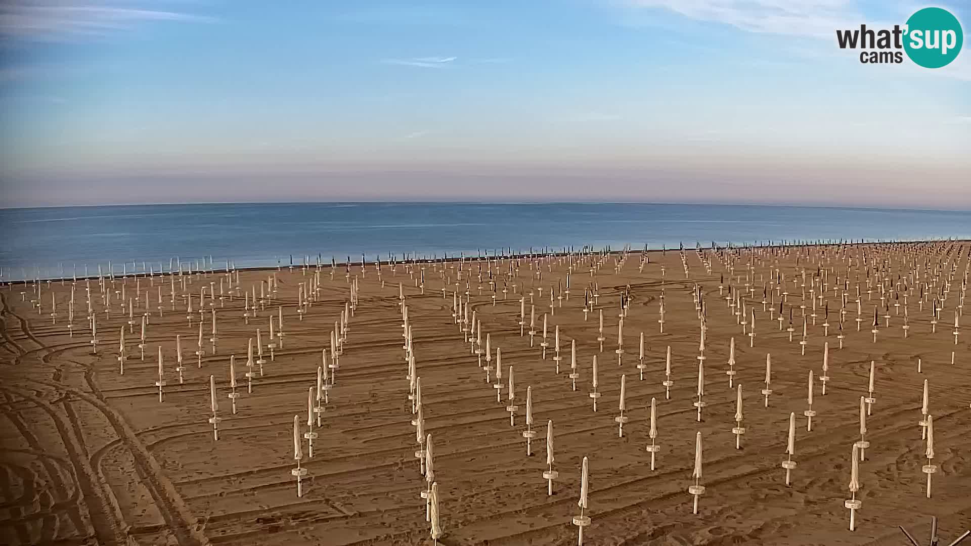 La plage de Bibione webcam en direct | Italien