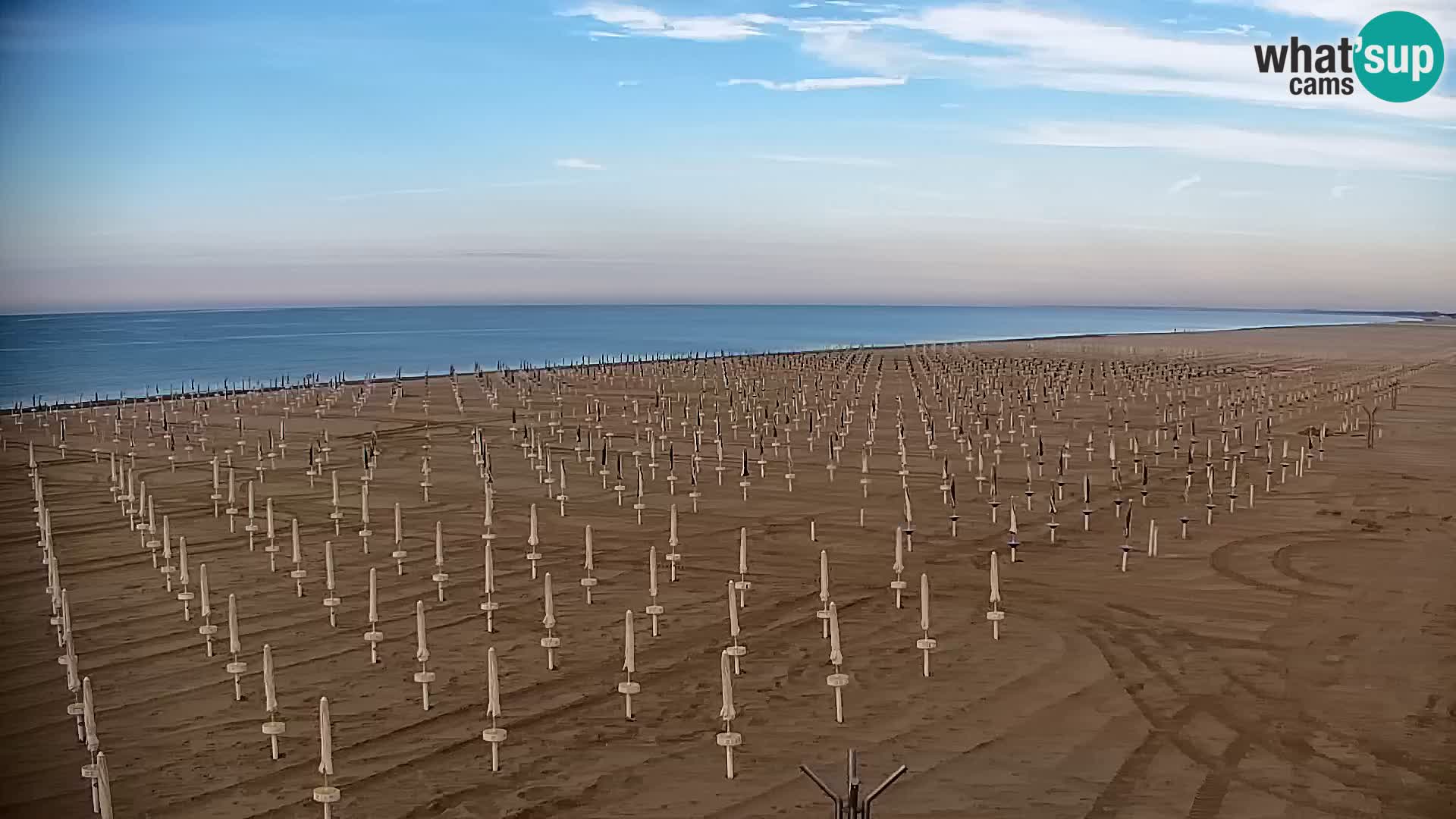 La plage de Bibione webcam en direct | Italien