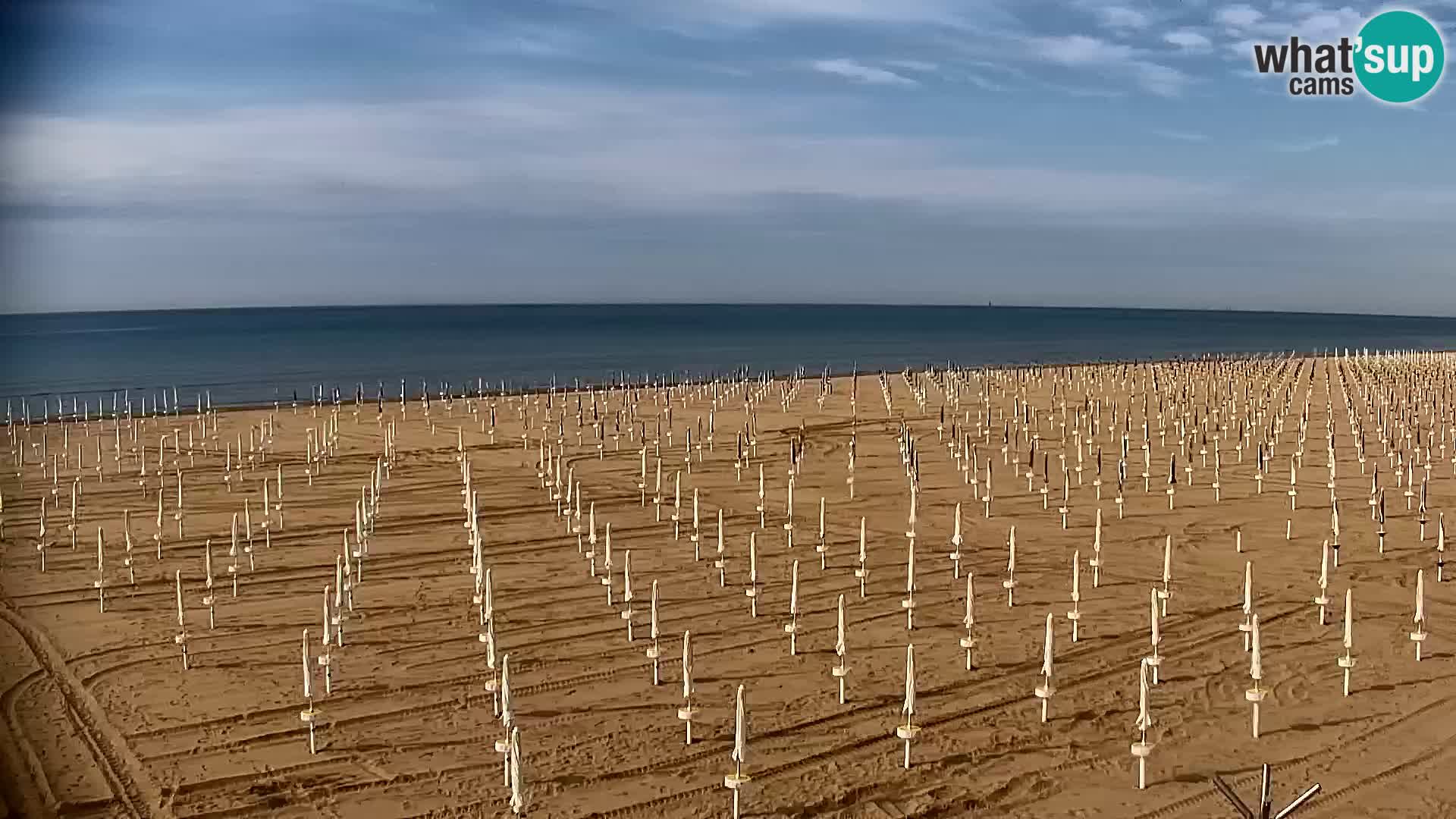 La plage de Bibione webcam en direct | Italien