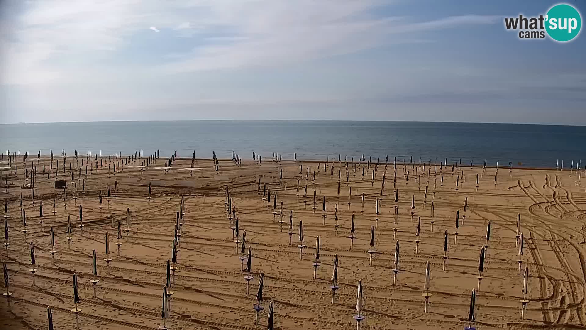 La plage de Bibione webcam en direct | Italien