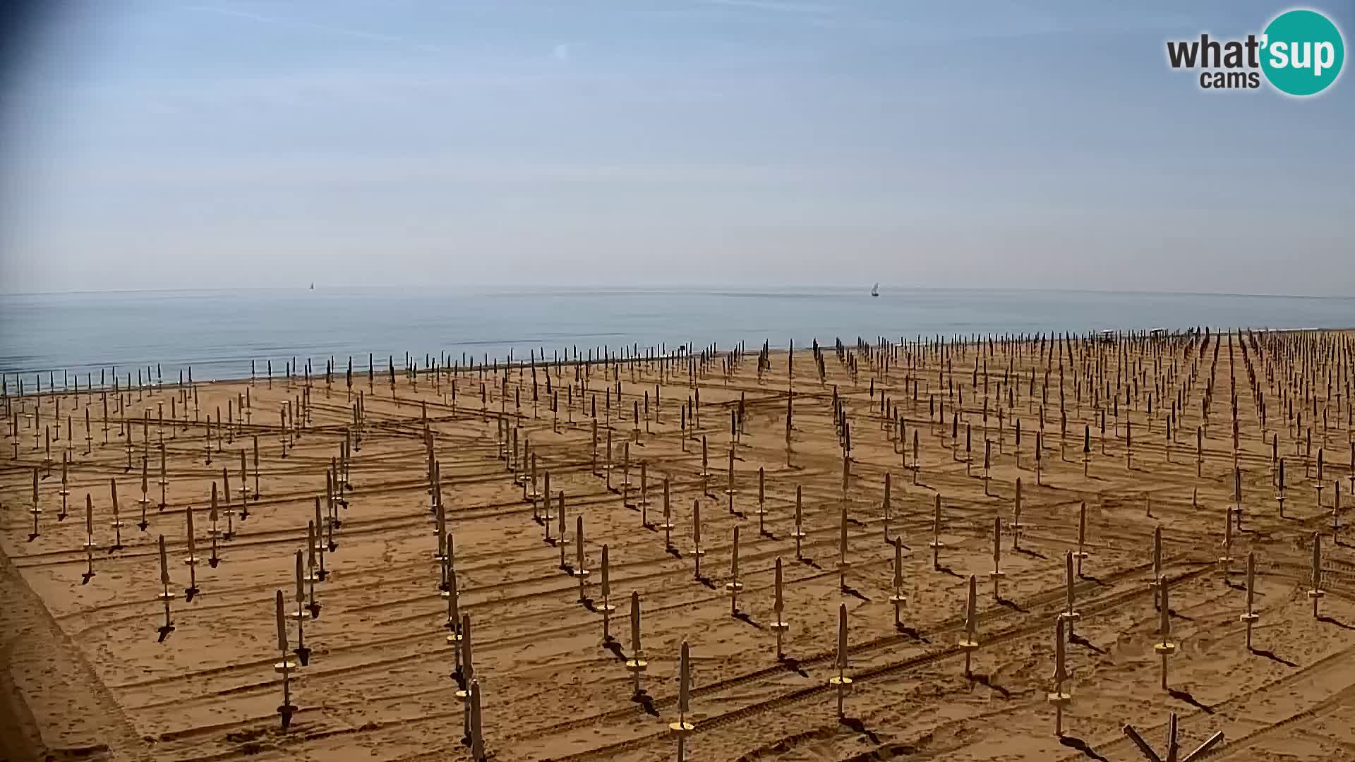 La plage de Bibione webcam en direct | Italien