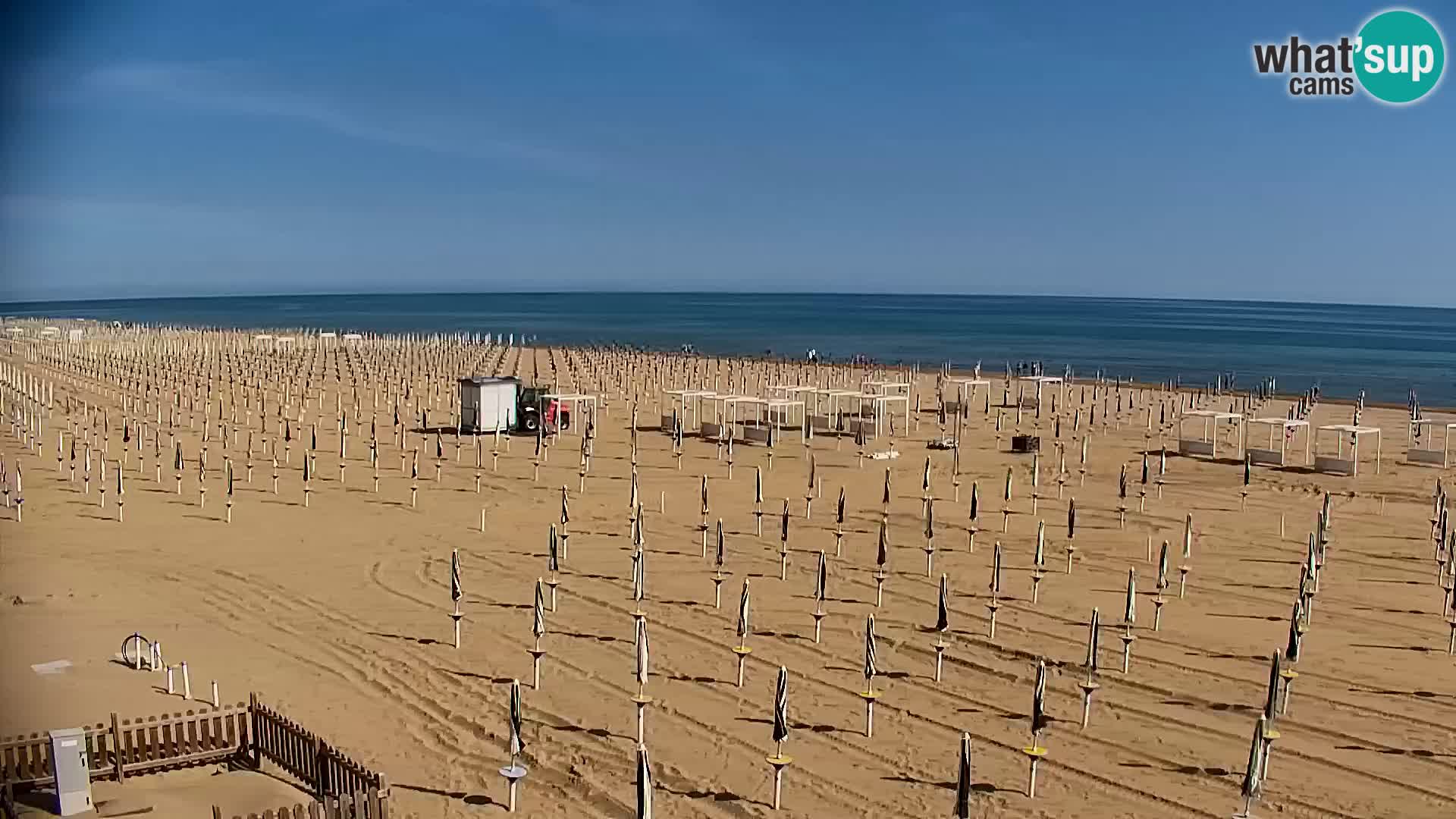 La plage de Bibione webcam en direct | Italien