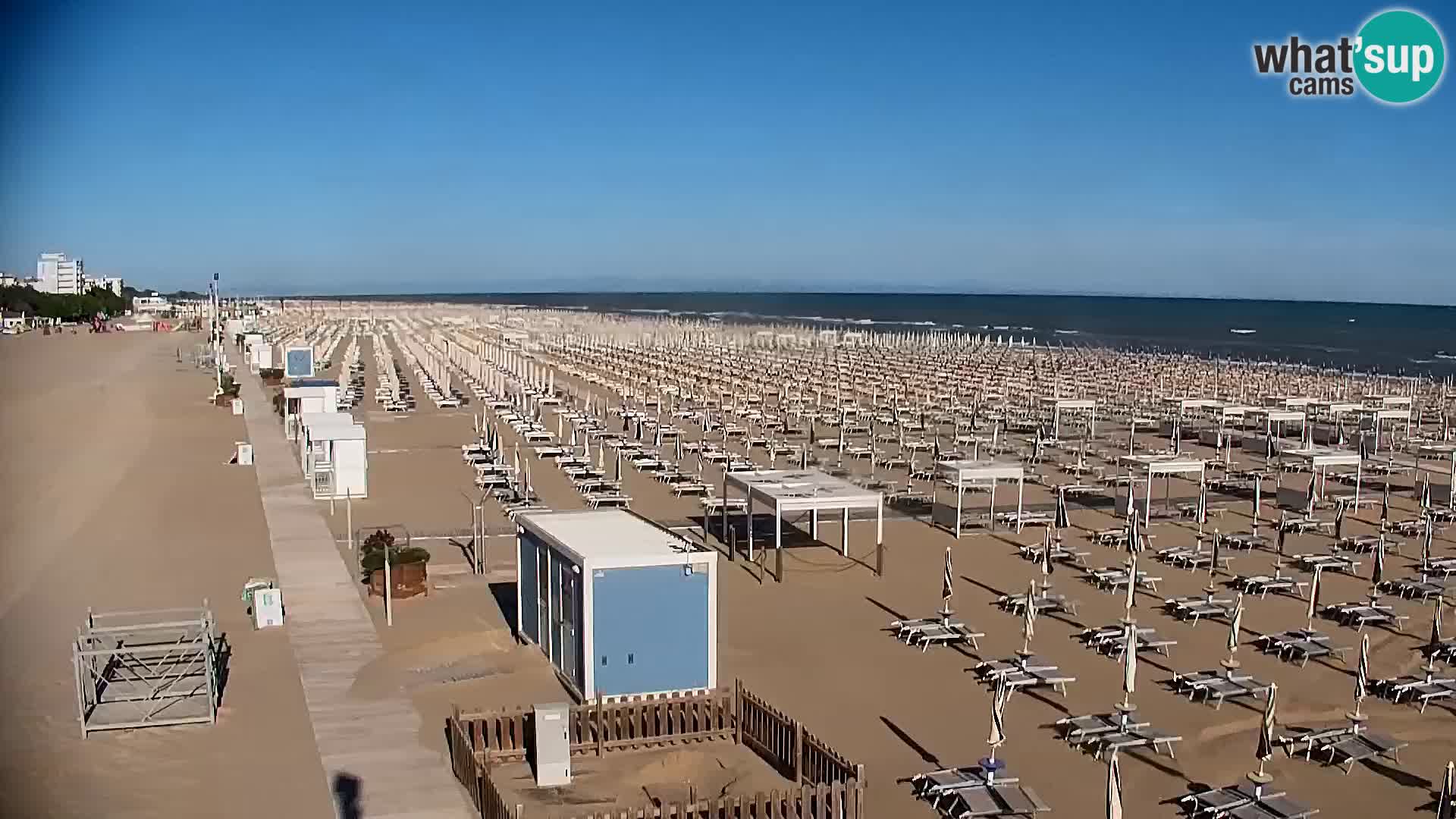 La plage de Bibione webcam en direct | Italien