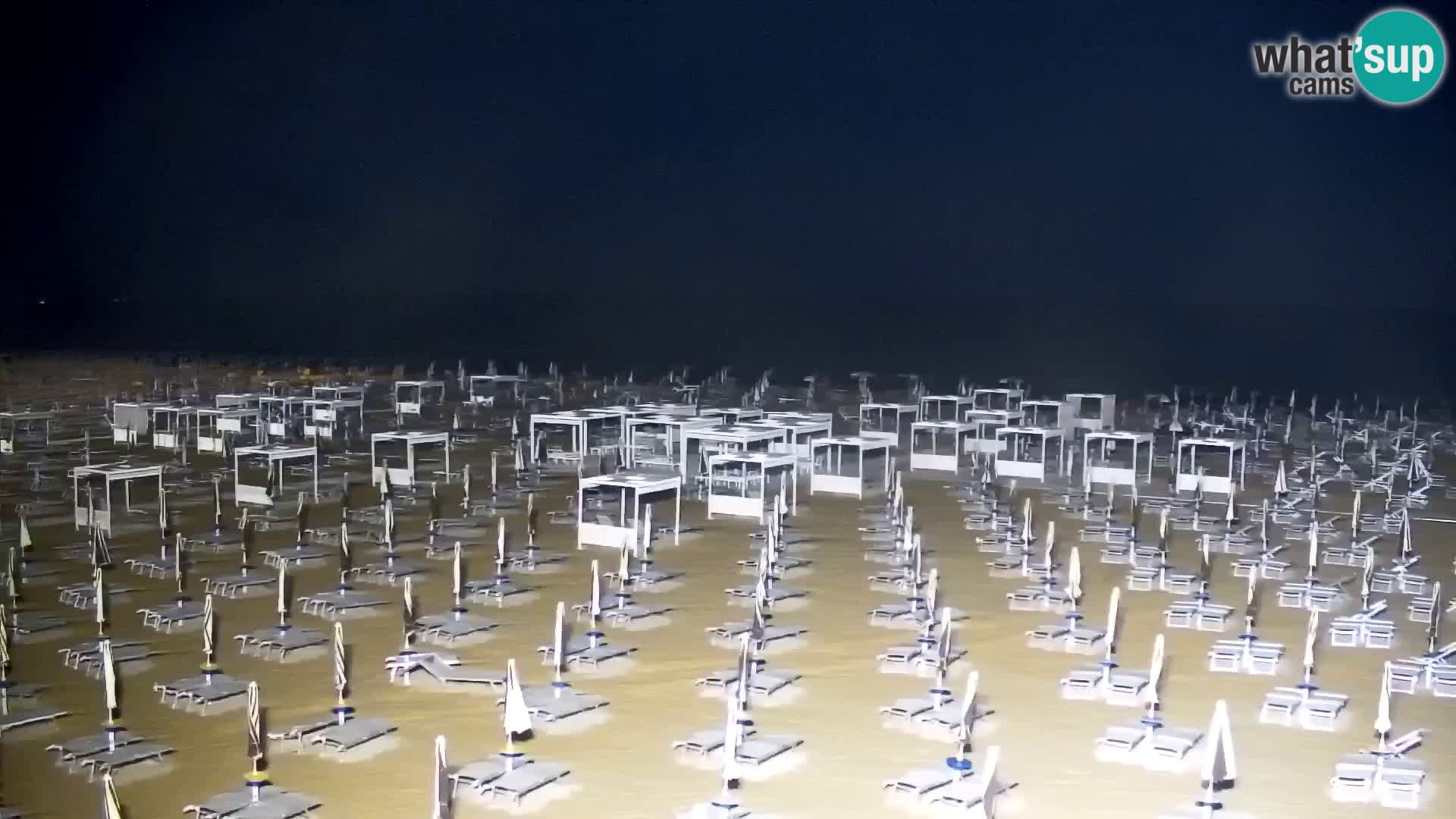 La plage de Bibione webcam en direct | Italien