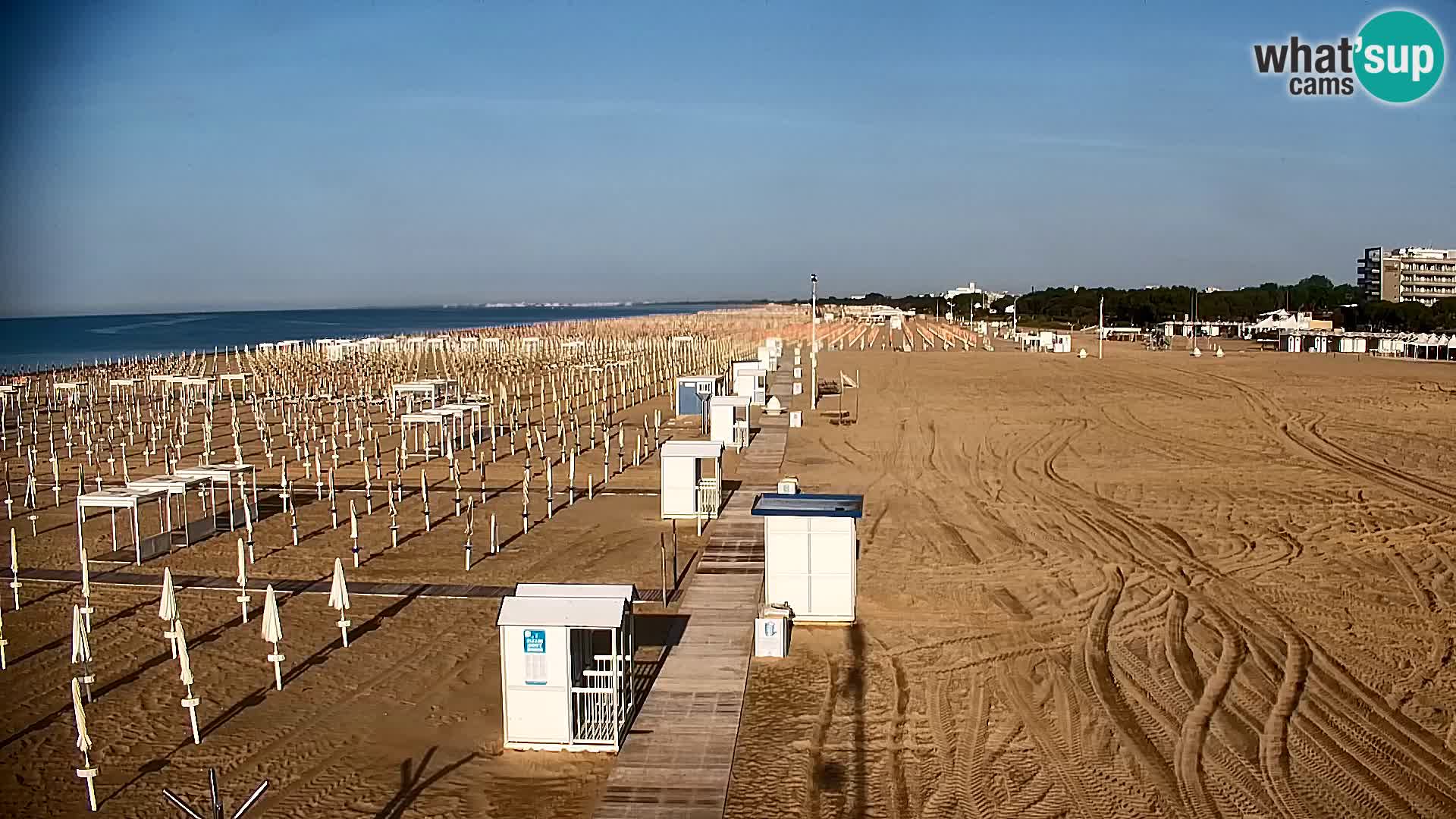 Kamera v živo plaža Bibione