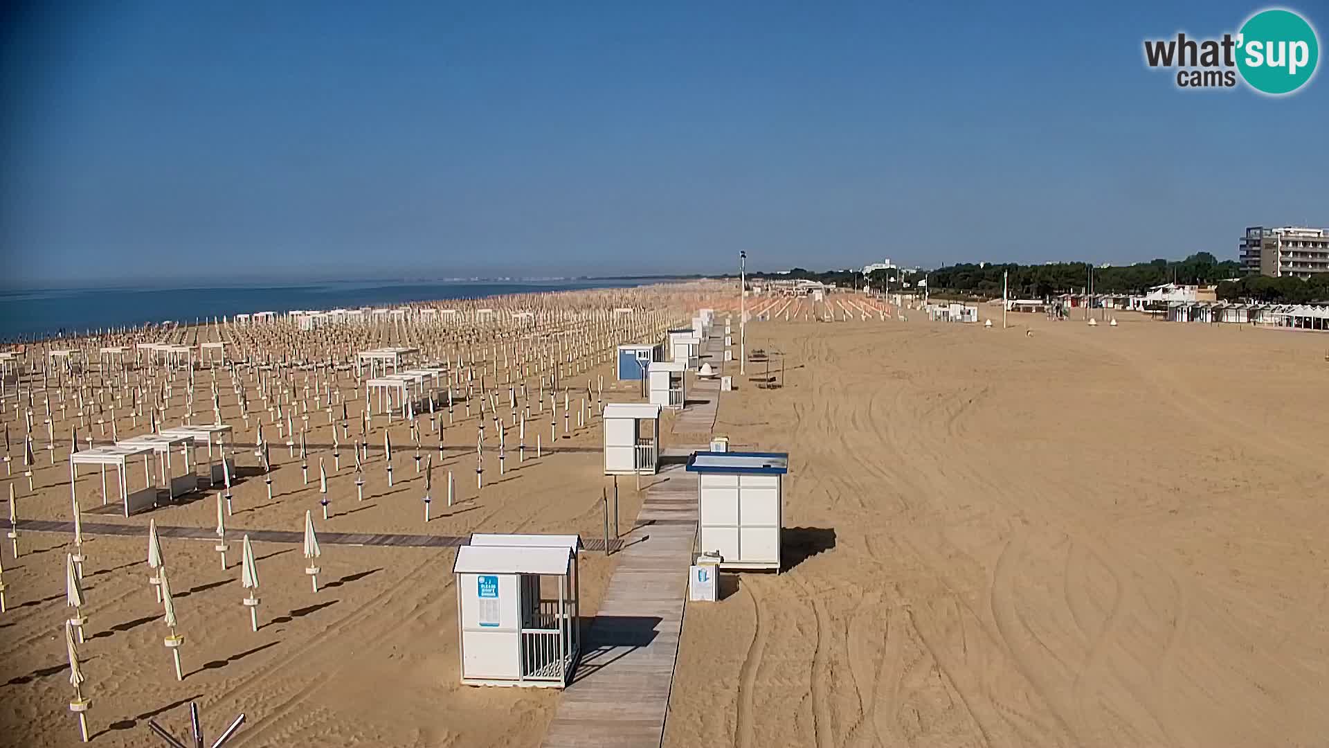 Kamera v živo plaža Bibione
