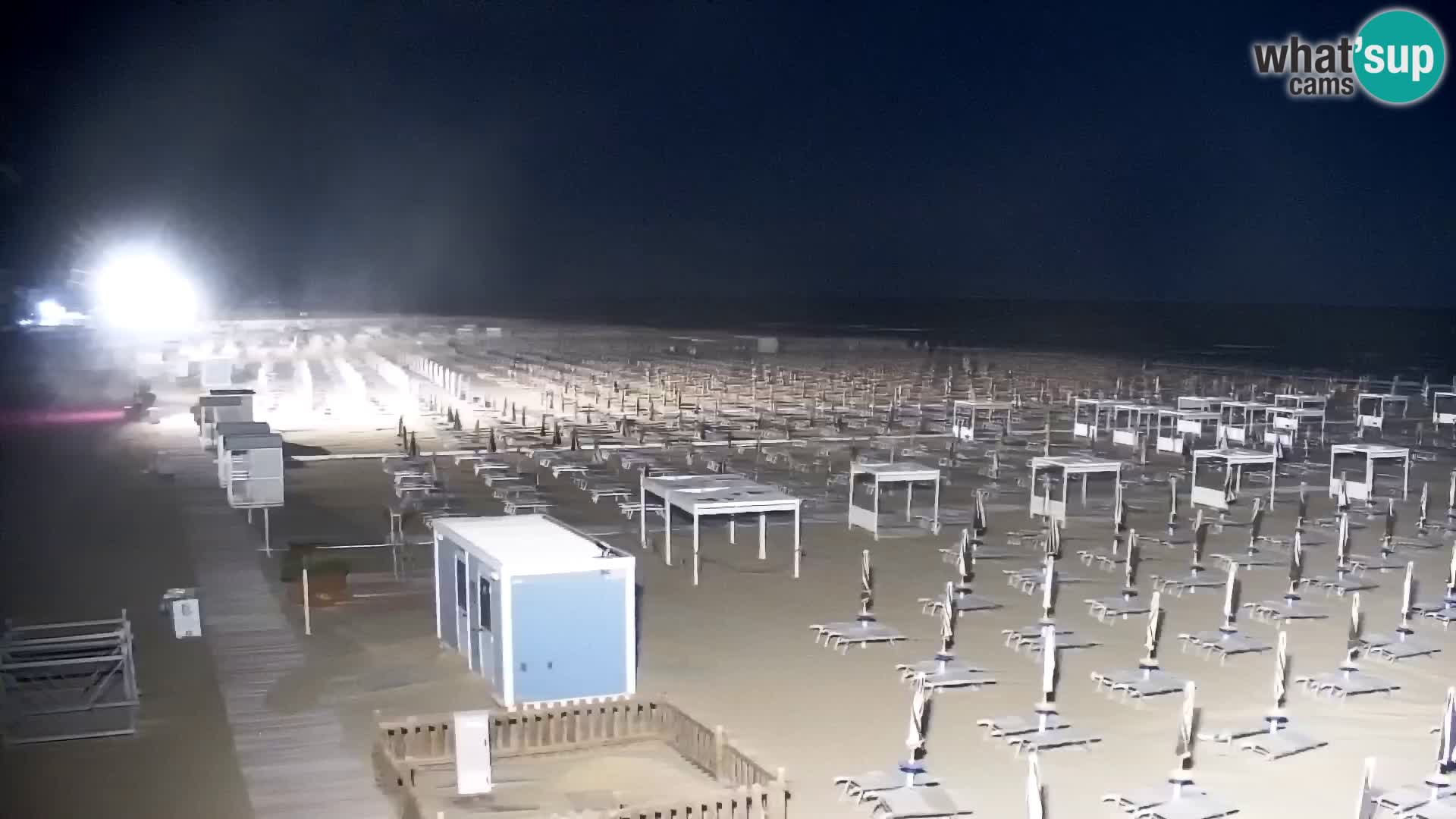 La plage de Bibione webcam en direct | Italien