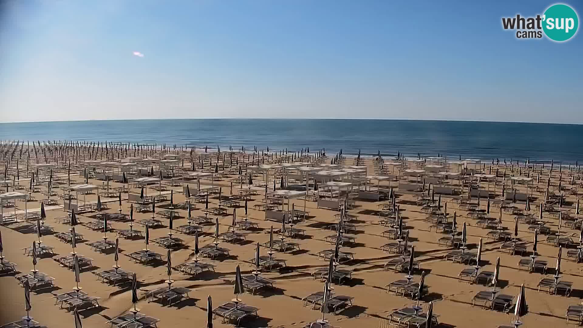 La plage de Bibione webcam en direct | Italien