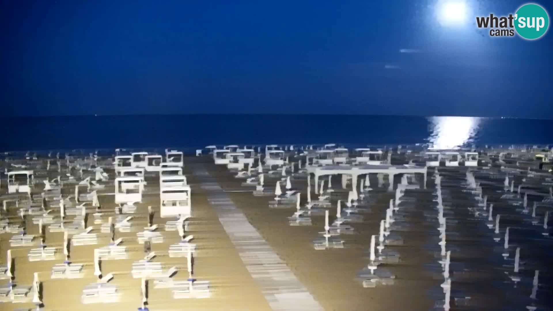 La plage de Bibione webcam en direct | Italien