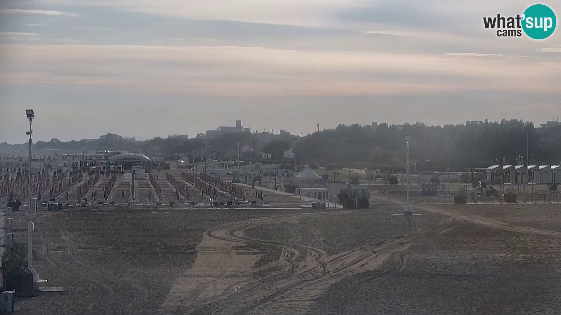 La plage de Bibione webcam en direct | Italien
