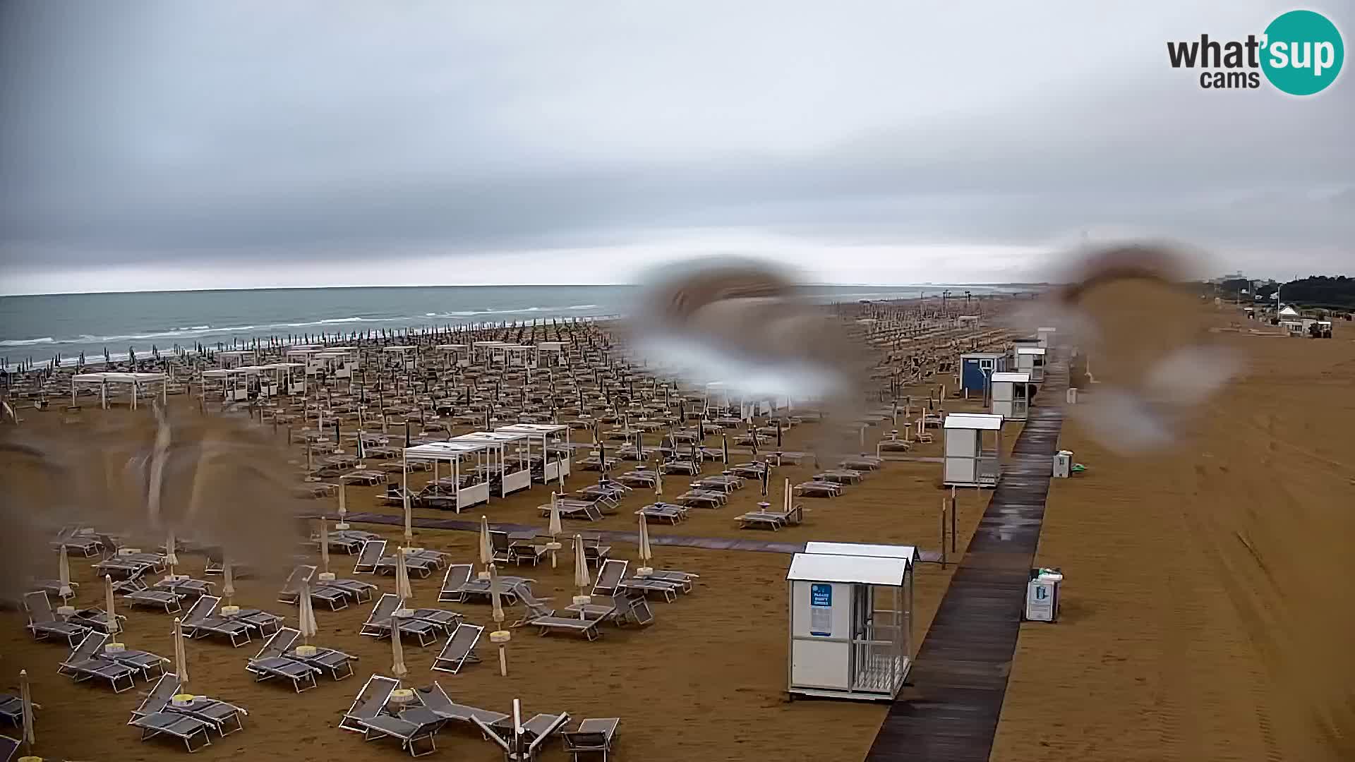 La plage de Bibione webcam en direct | Italien