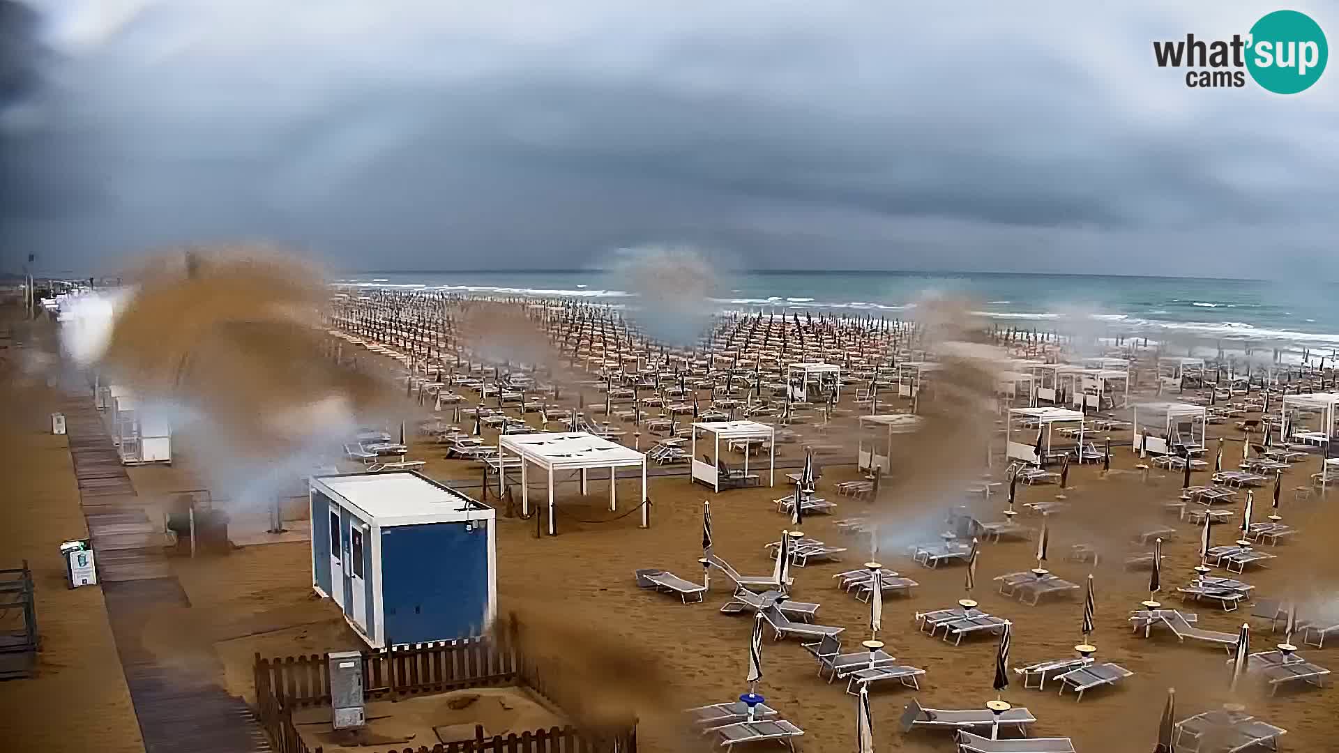 La plage de Bibione webcam en direct | Italien