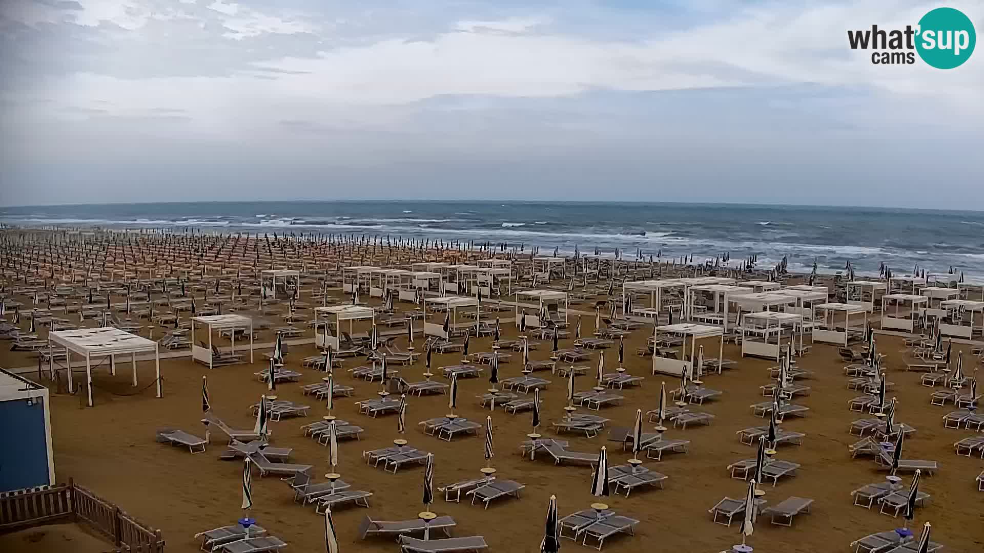 La plage de Bibione webcam en direct | Italien